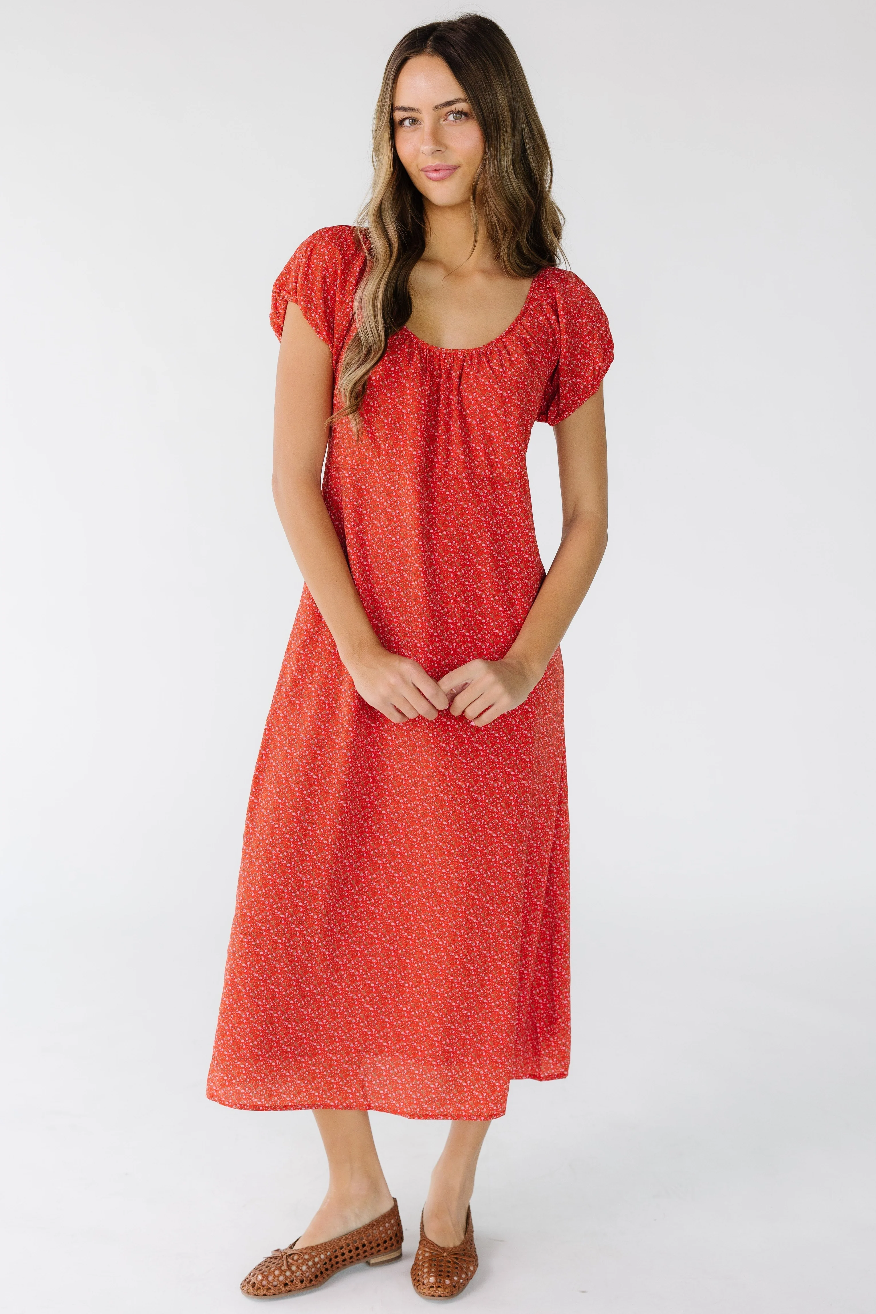 Brass & Roe Darling Back-Tie Dress