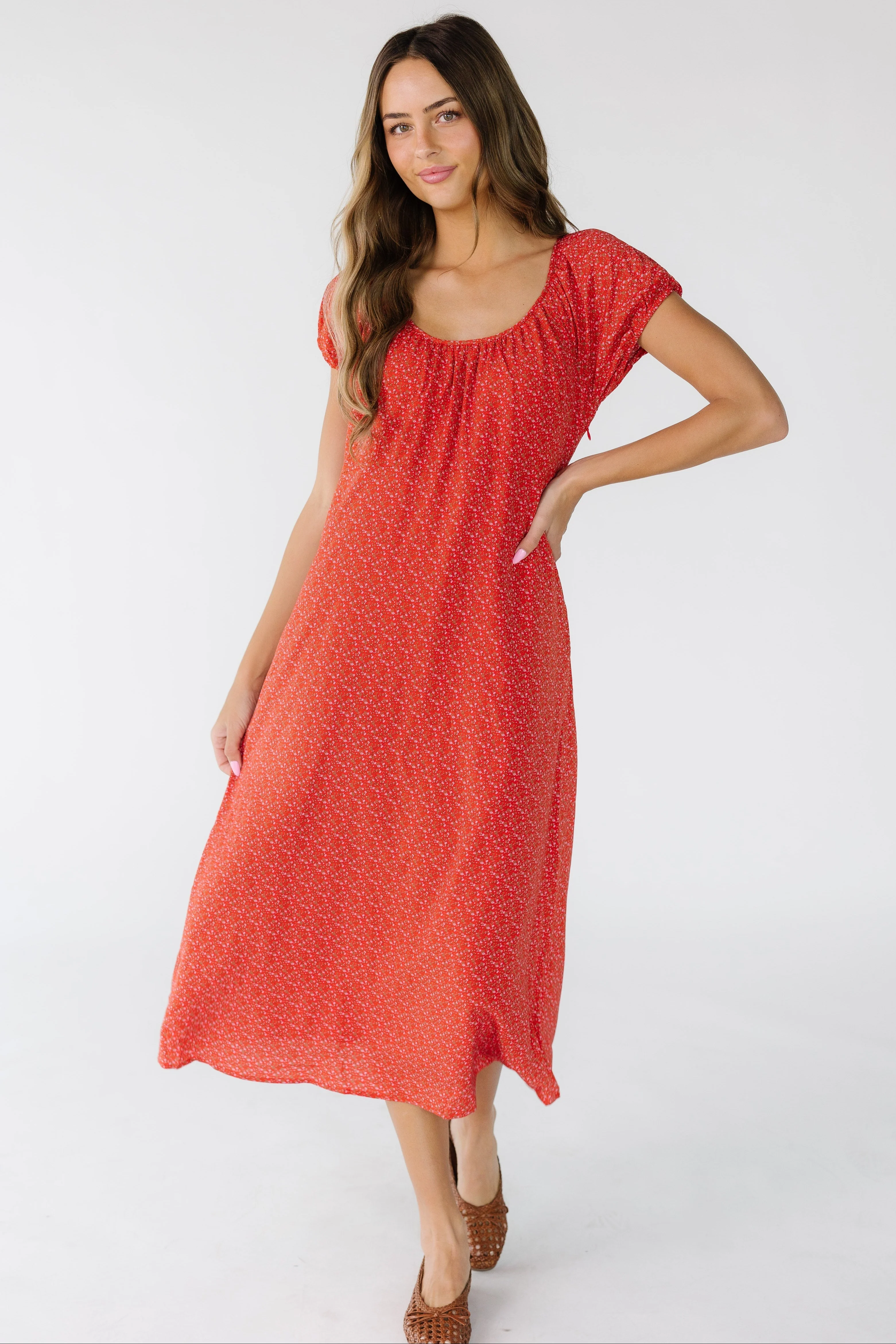 Brass & Roe Darling Back-Tie Dress - Image 2