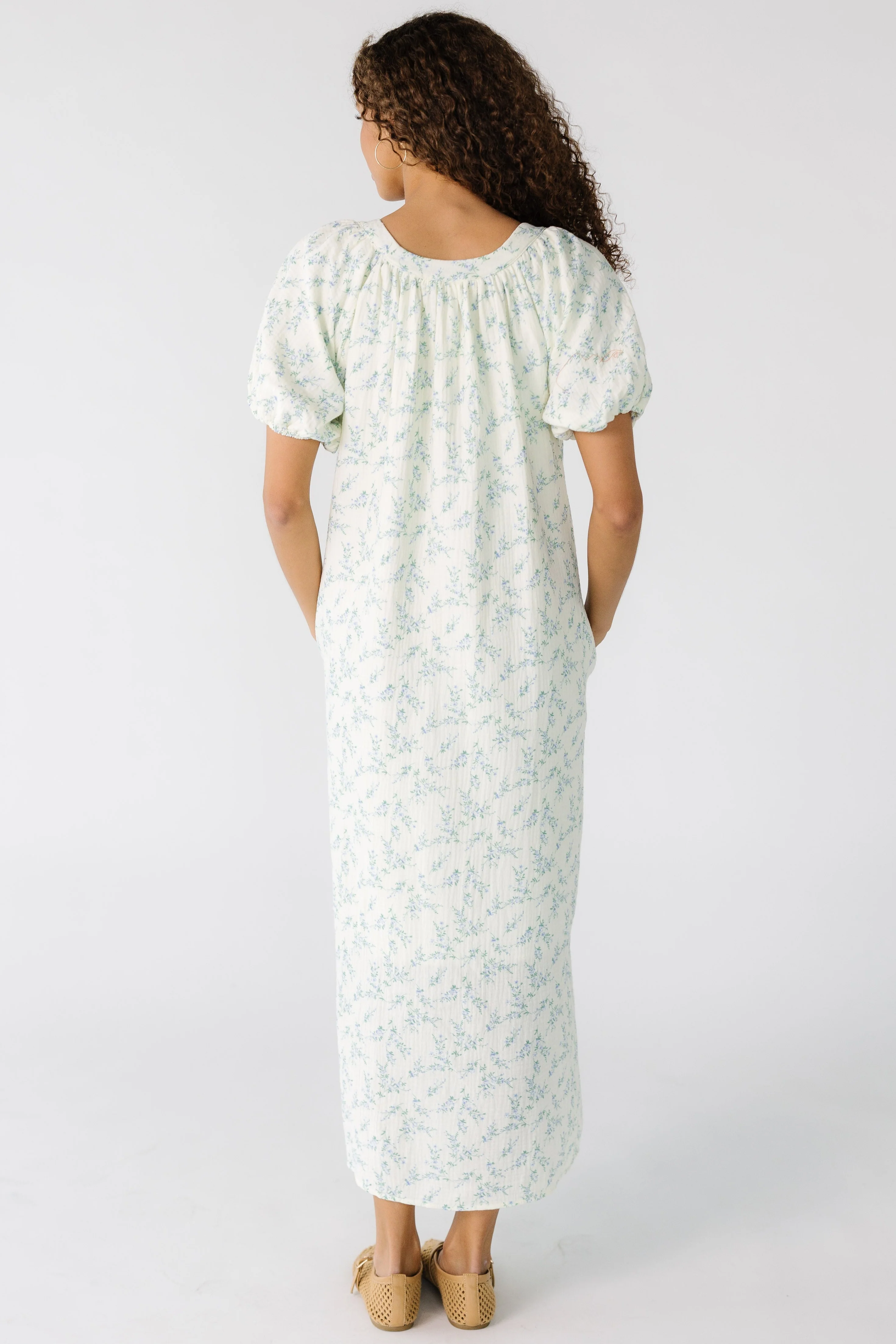 Brass & Roe Daybreak Gauze Button Down Dress - Image 6