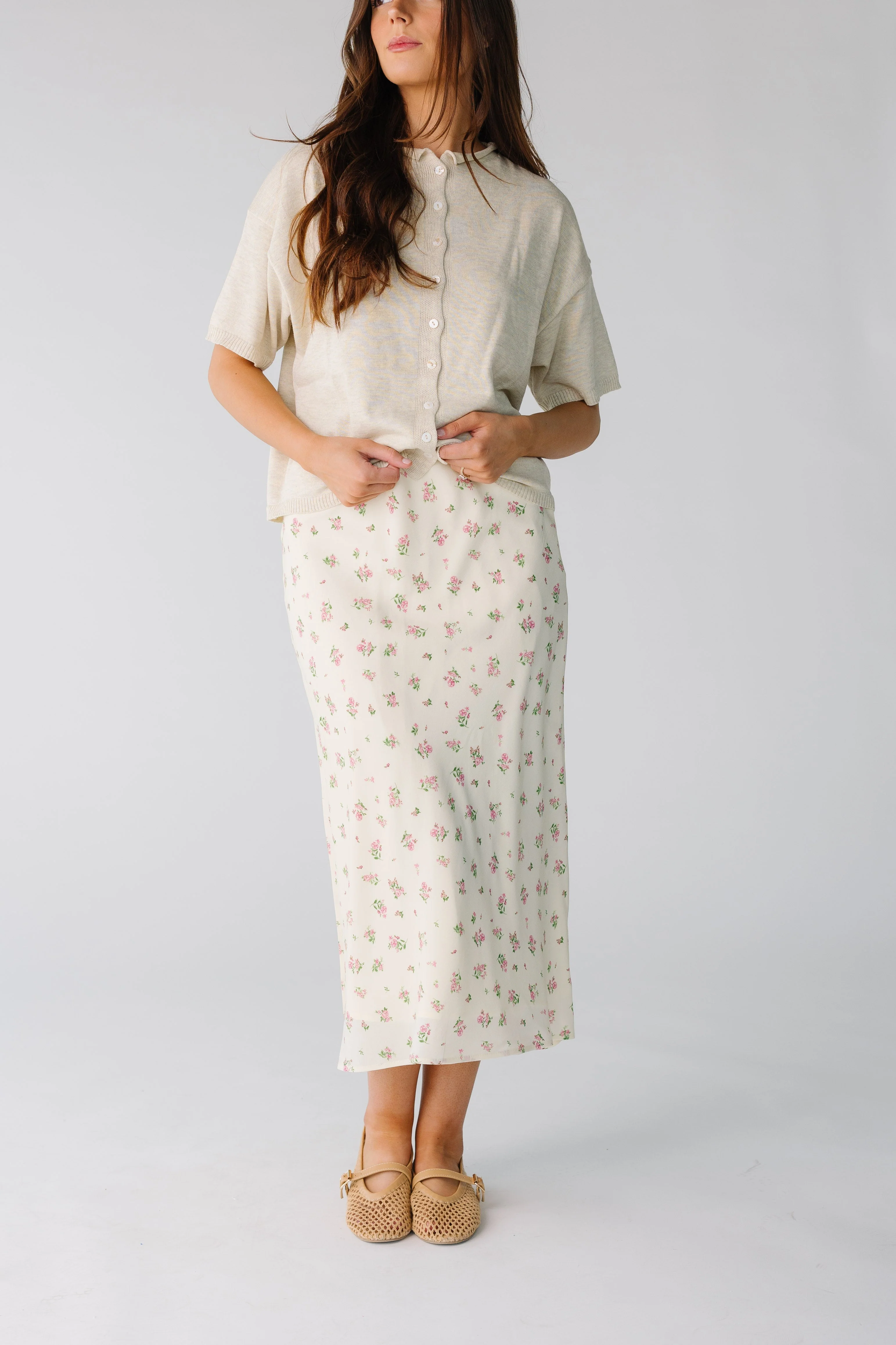 Brass & Roe Ellie Print Skirt - Image 13