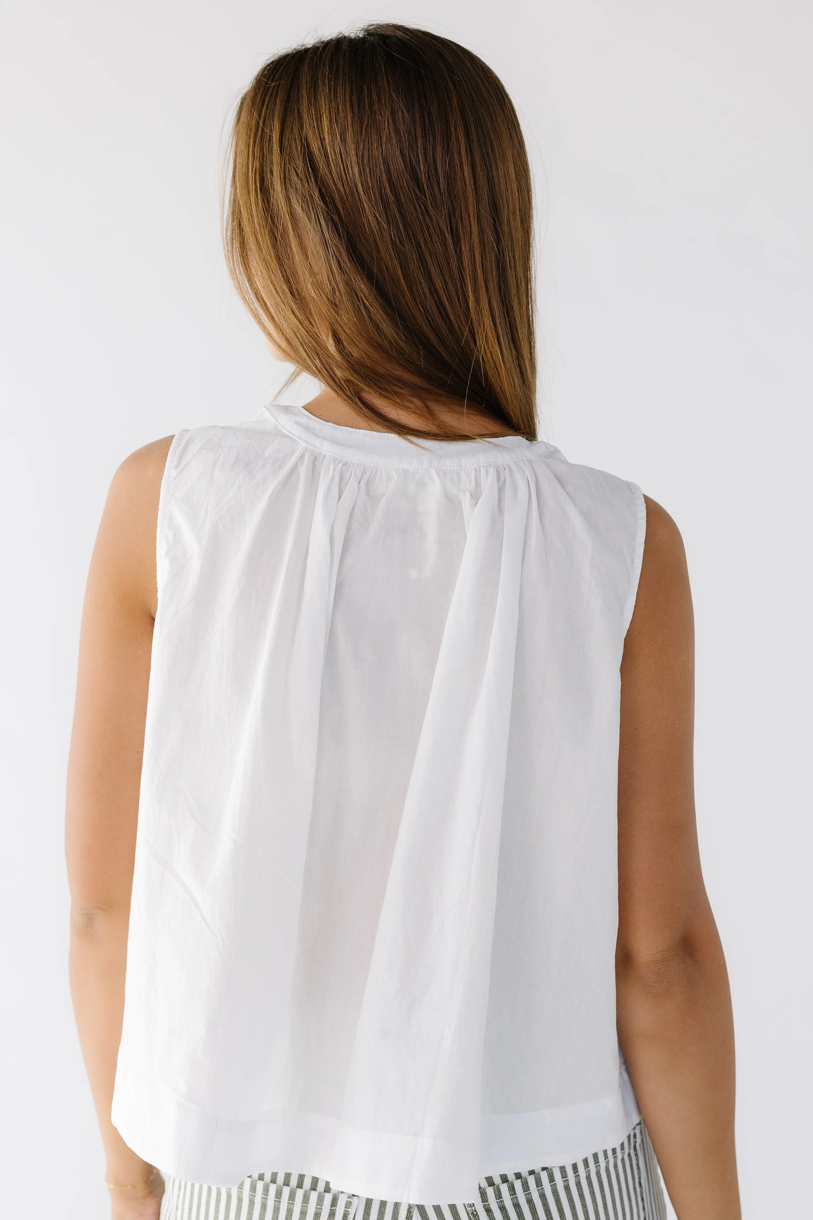 Brass & Roe Get Away Button Down Top - Image 5