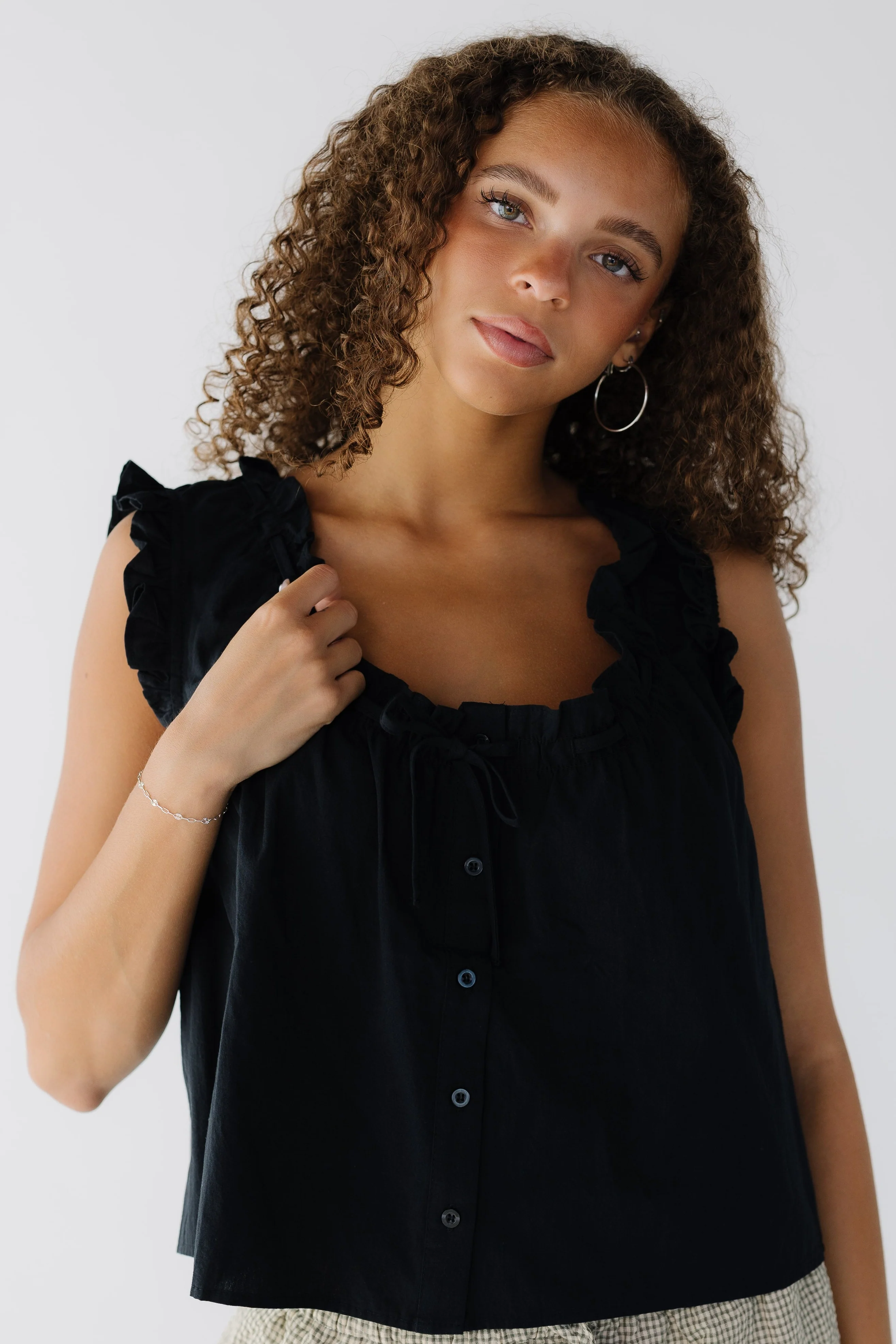 Brass & Roe Judy Flowy Top - Image 4
