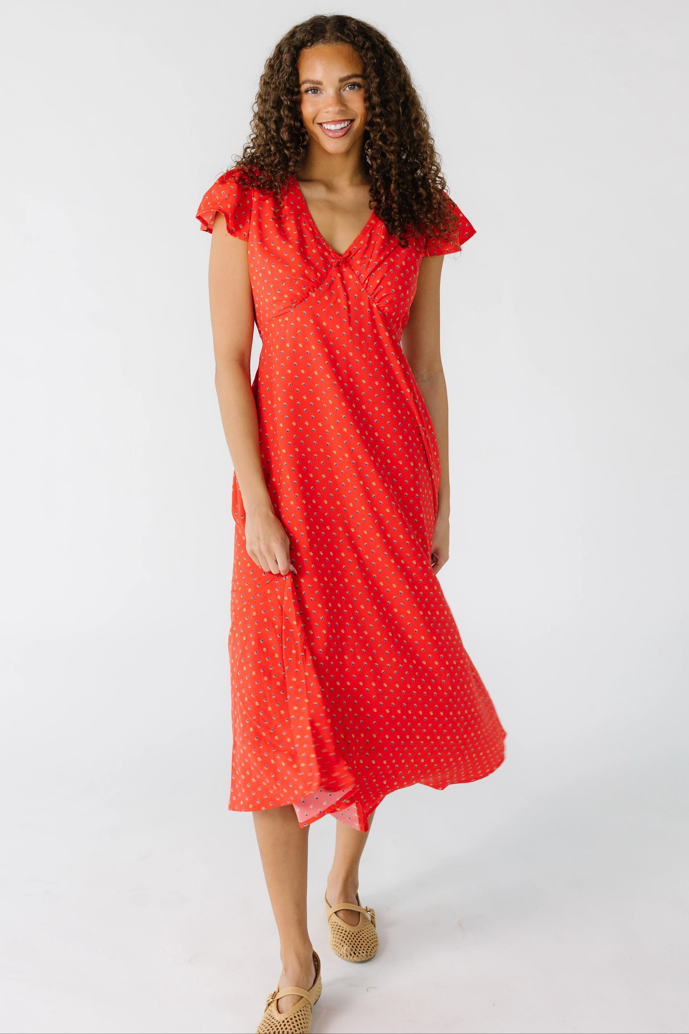Brass & Roe Lauren Midi Dress