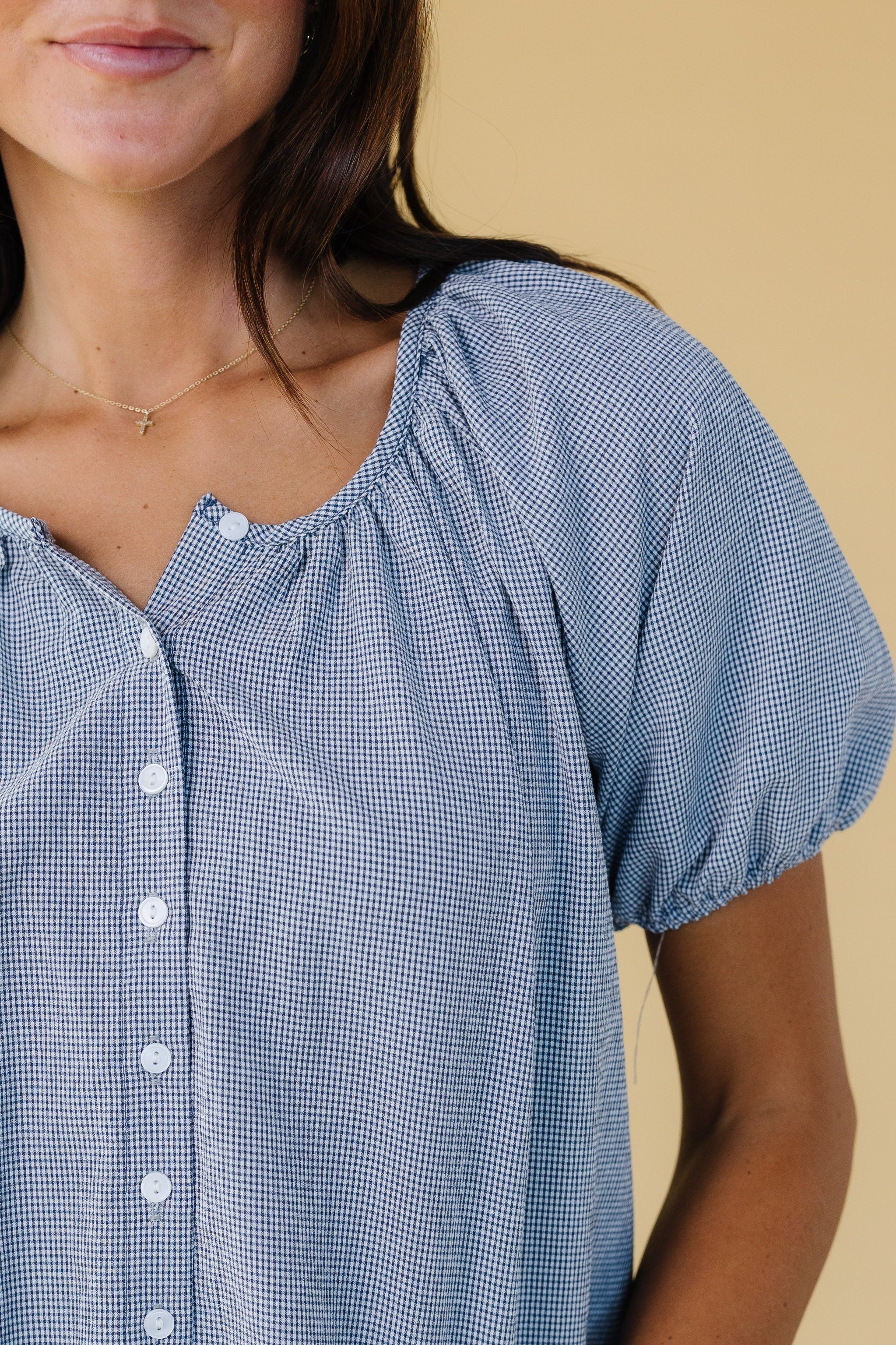 Brass & Roe Bree Textured Top - Image 10