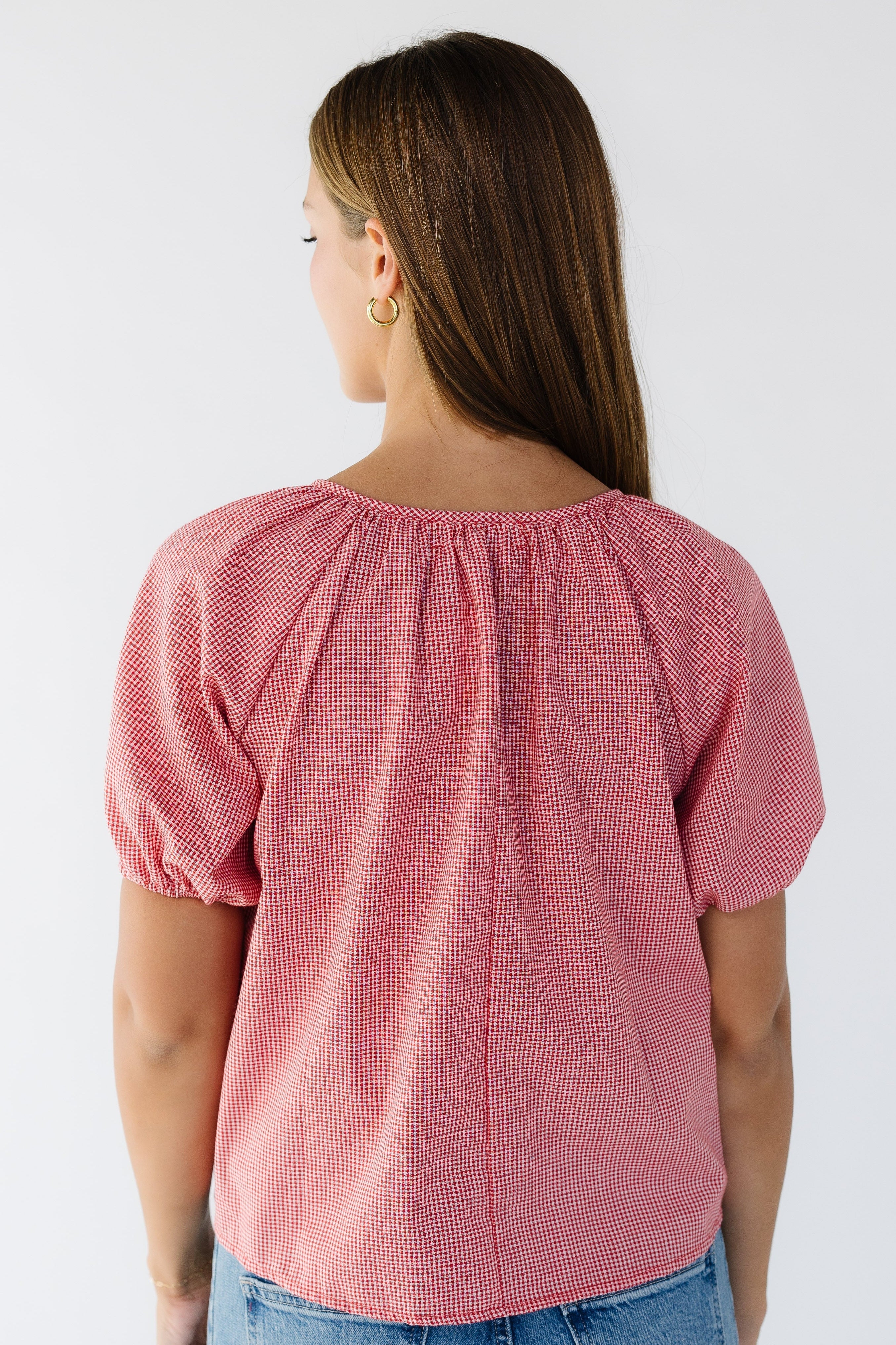 Brass & Roe Bree Textured Top - Image 8