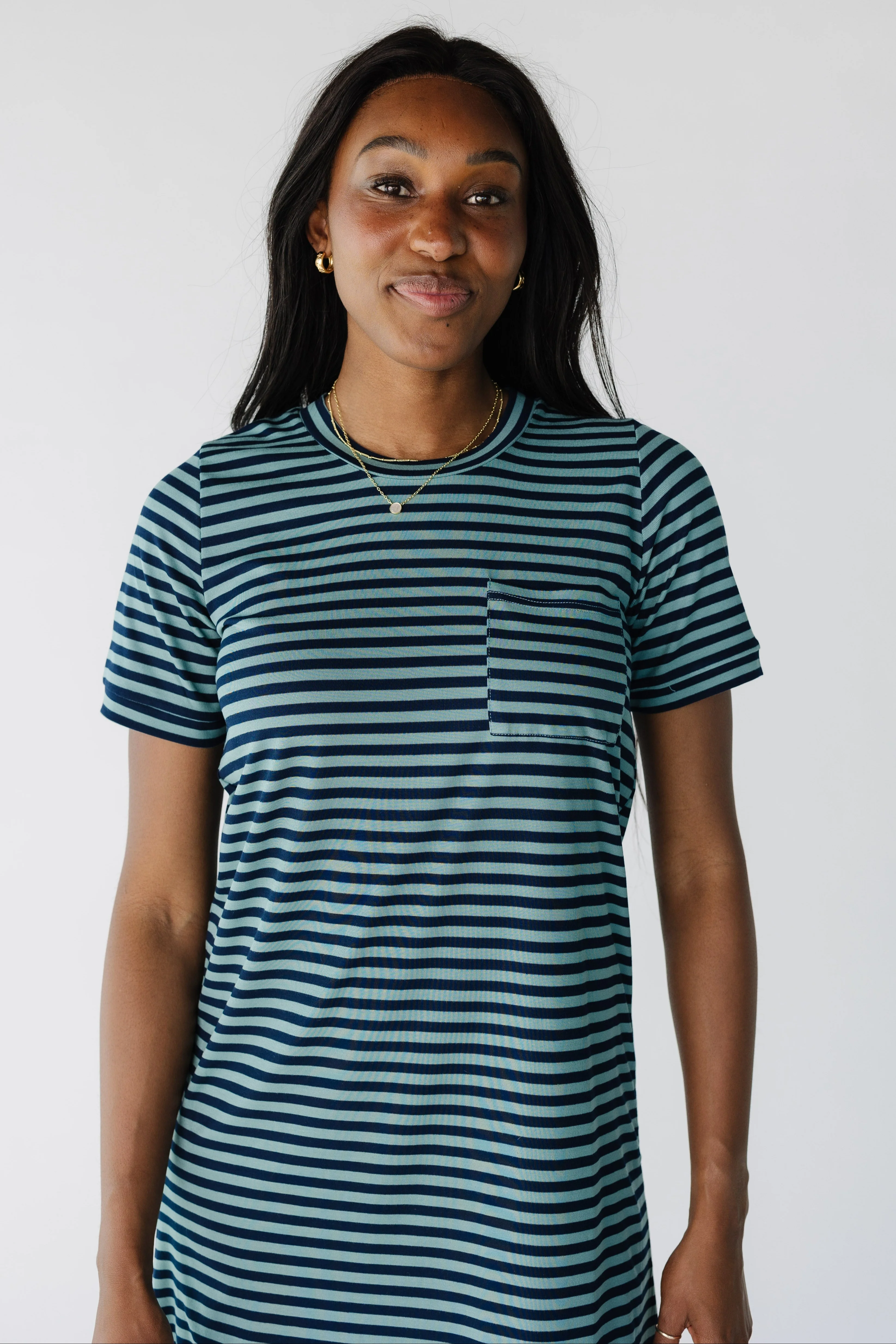 Brass & Roe New Cozy T-Shirt Dress - Image 3