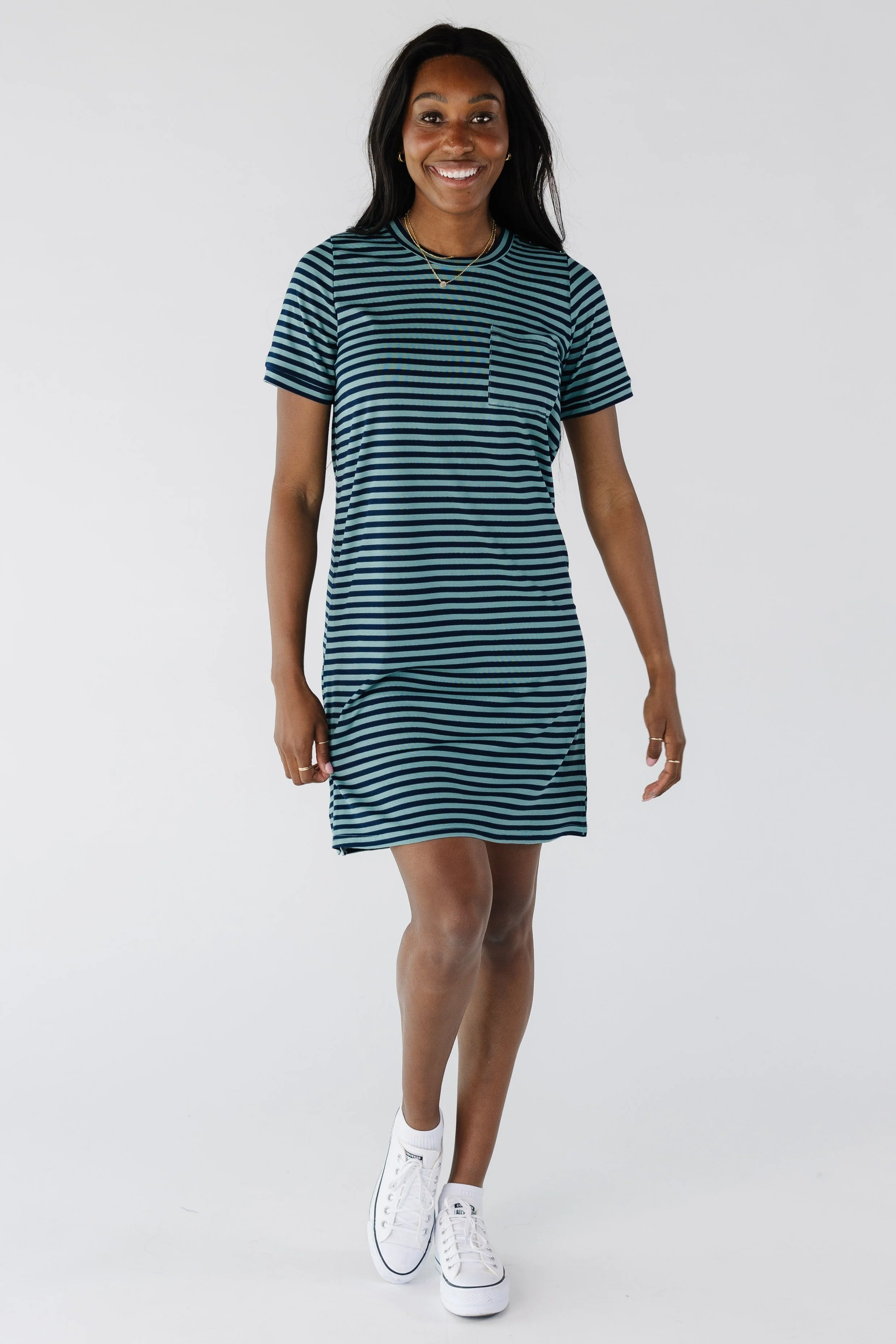 Brass & Roe New Cozy T-Shirt Dress - Image 7