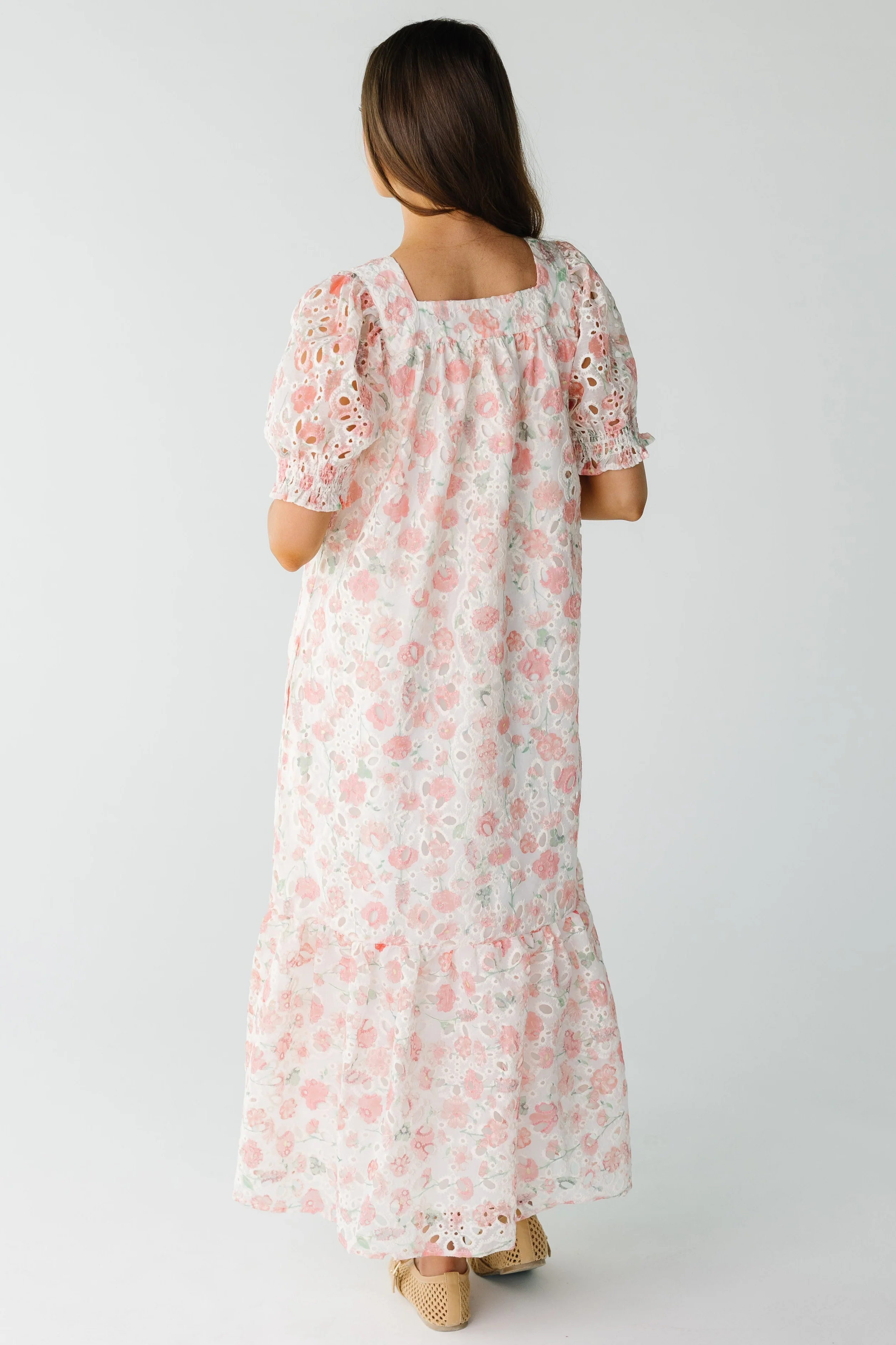 Brass & Roe Forever Eyelet Blossom Print Dress - Image 4