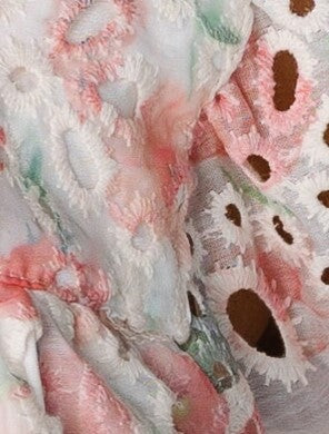 Brass & Roe Forever Eyelet Blossom Print Dress - Image 6