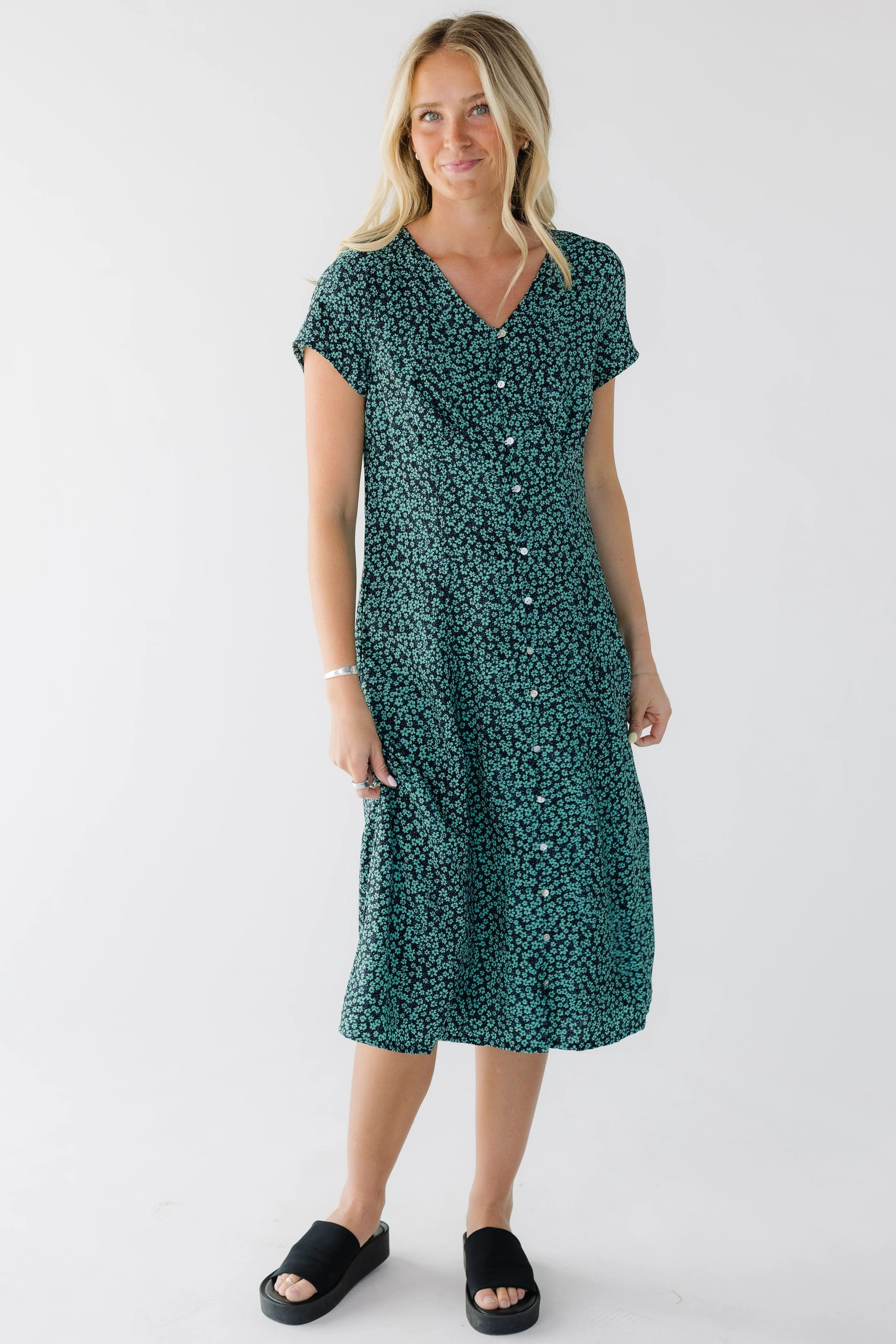Brass & Roe Haddie Floral Dress - Image 2