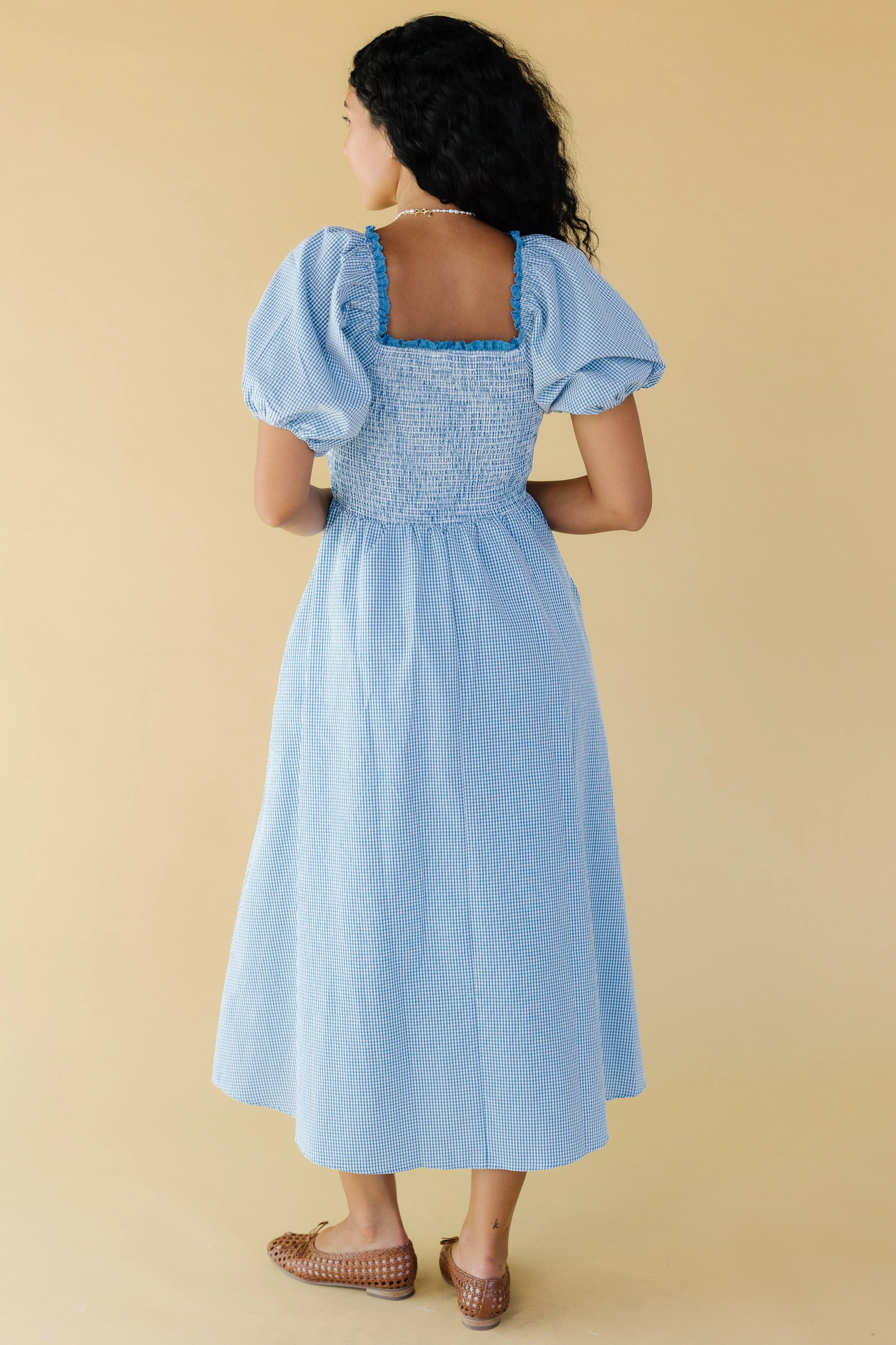 Brass & Roe Margot Square Neck Dress - Image 5