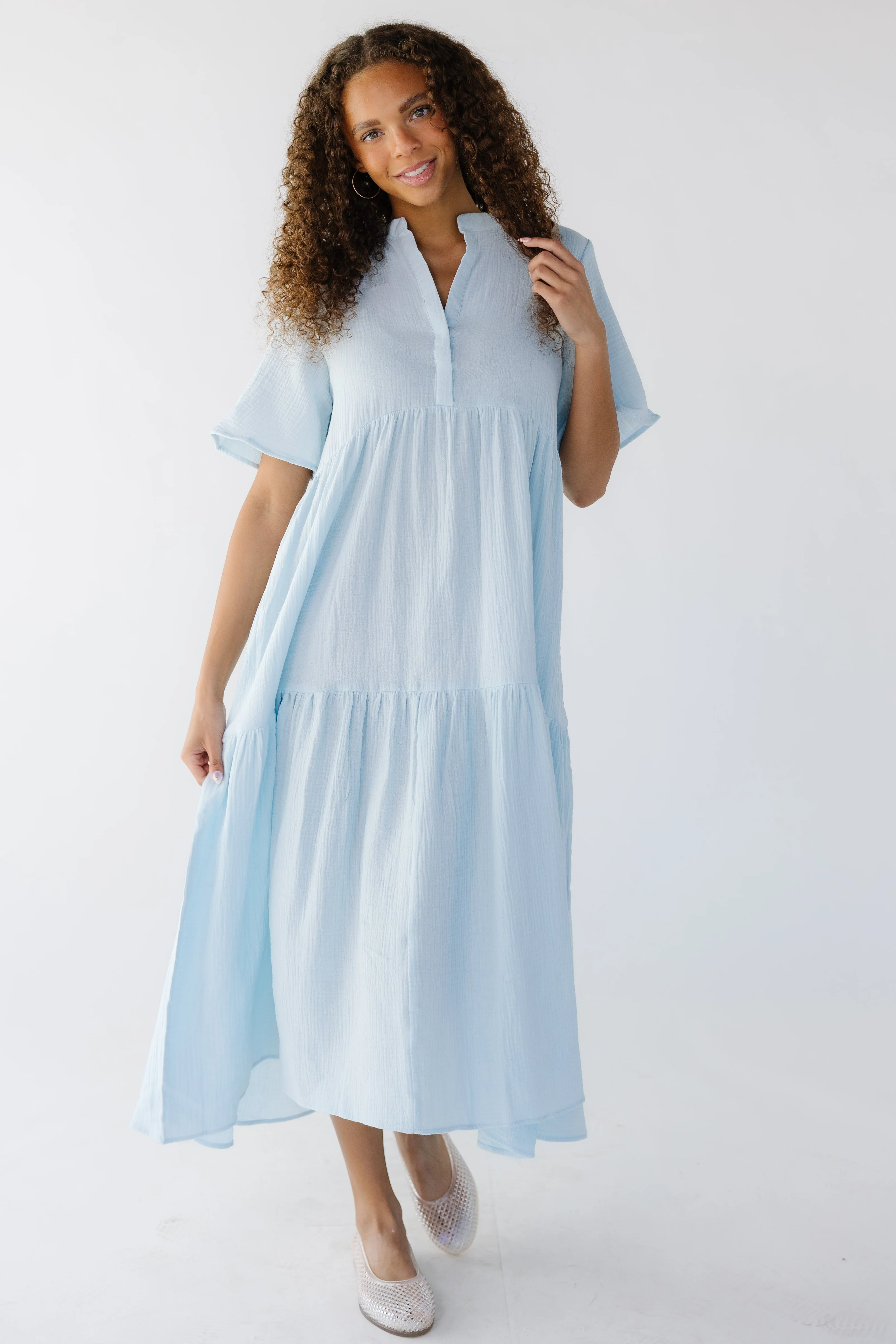 Brass & Roe Pondering Gauze Dress - Image 14
