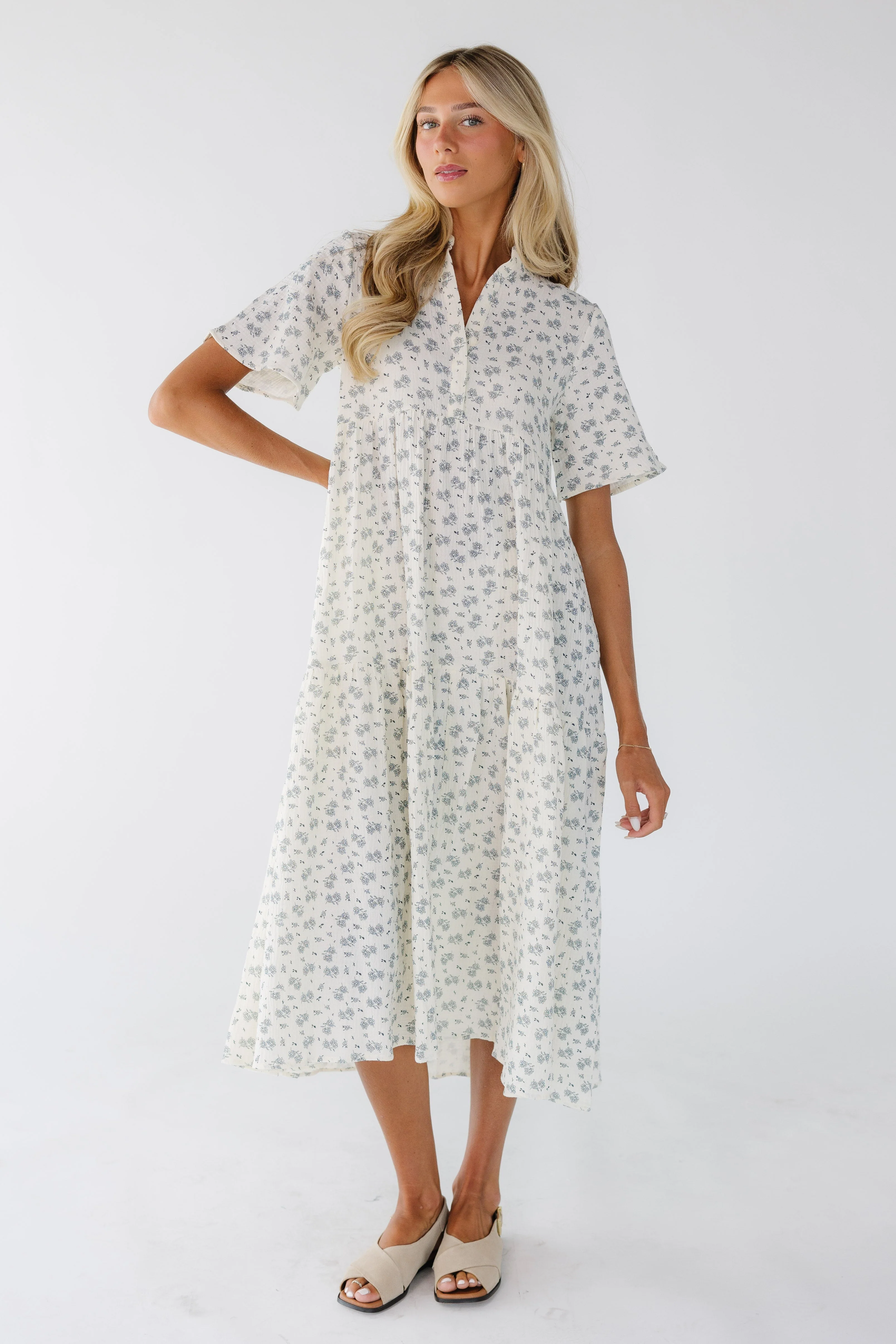 Brass & Roe Pondering Gauze Dress - Image 20