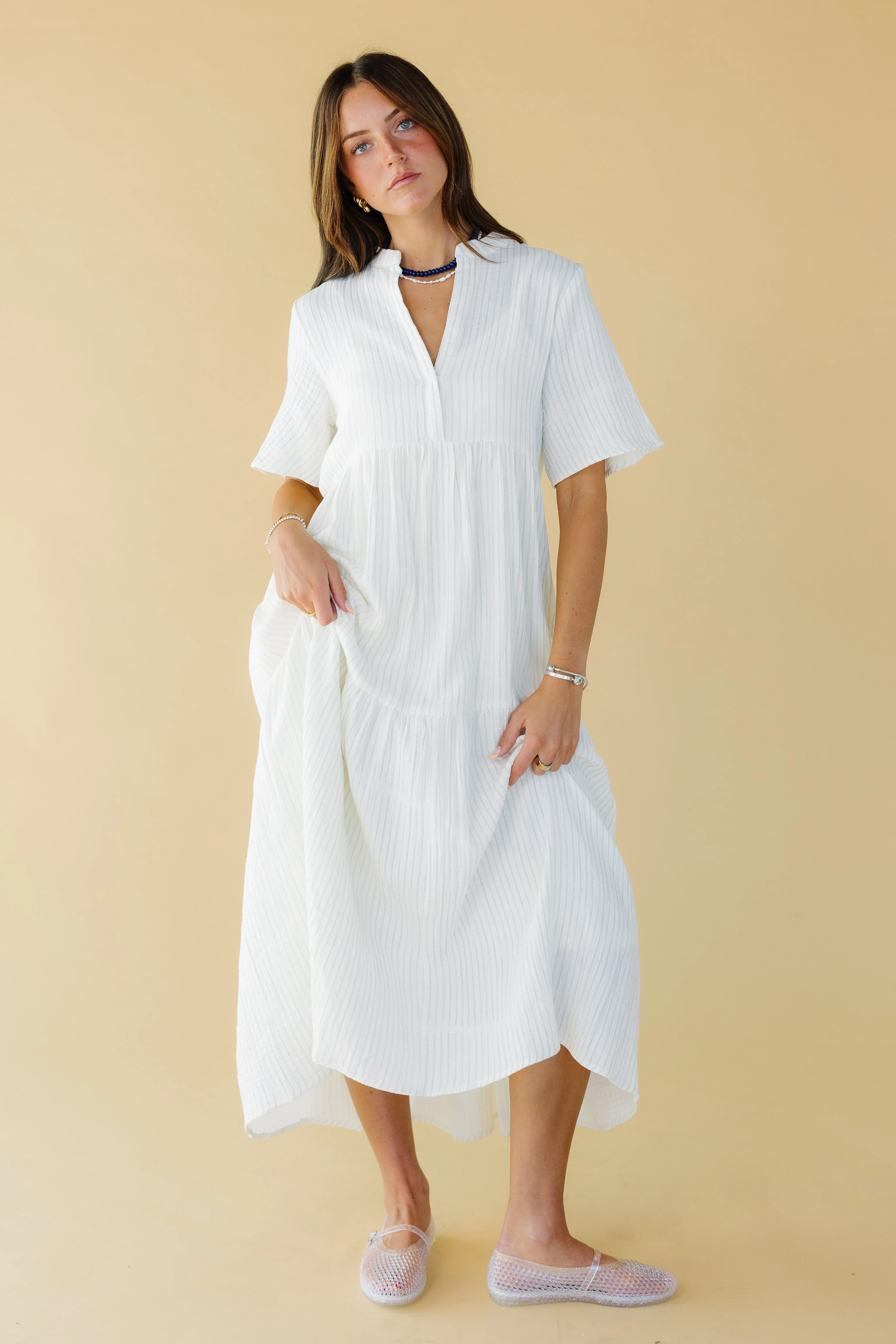Brass & Roe Pondering Gauze Dress - Image 4