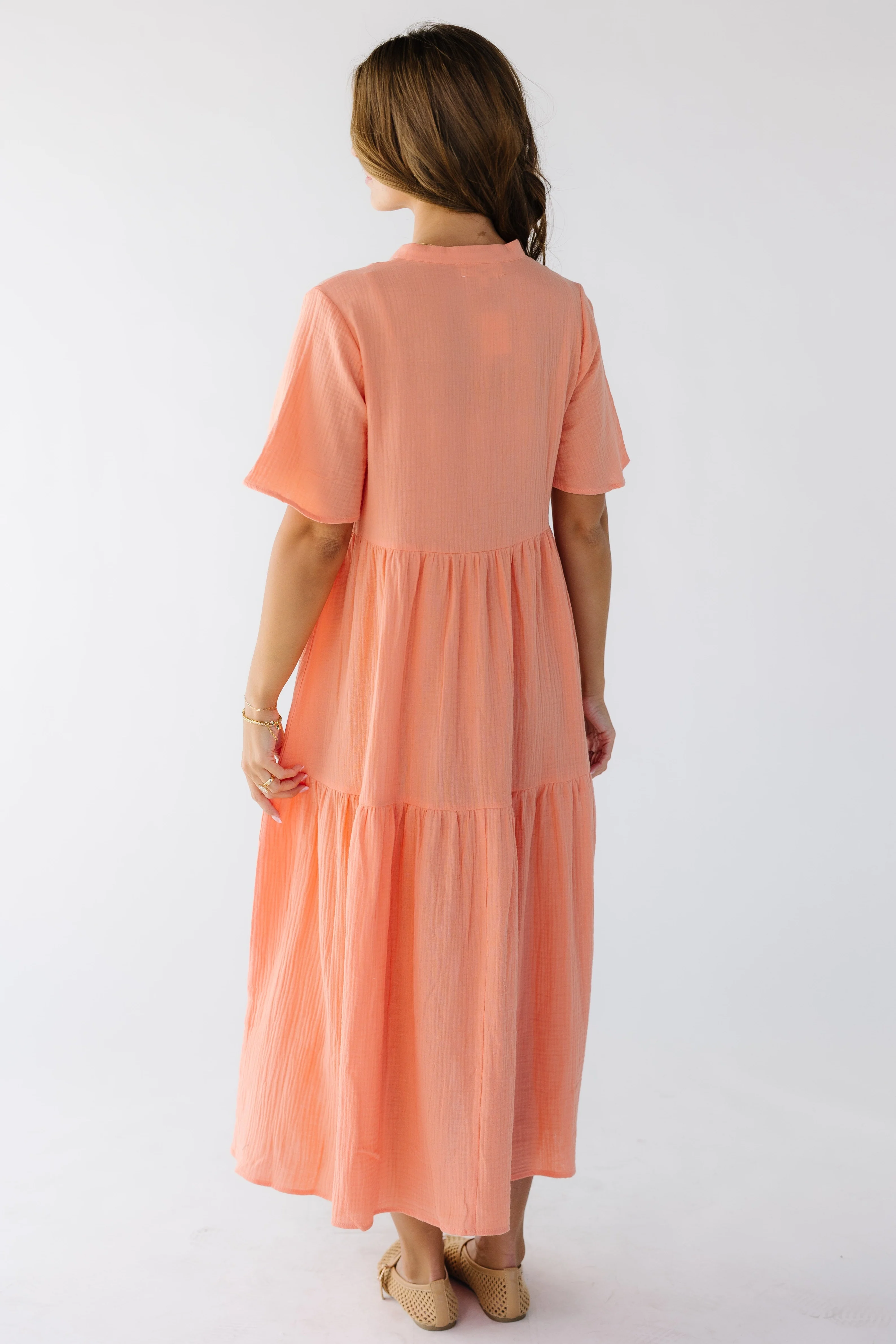 Brass & Roe Pondering Gauze Dress - Image 9