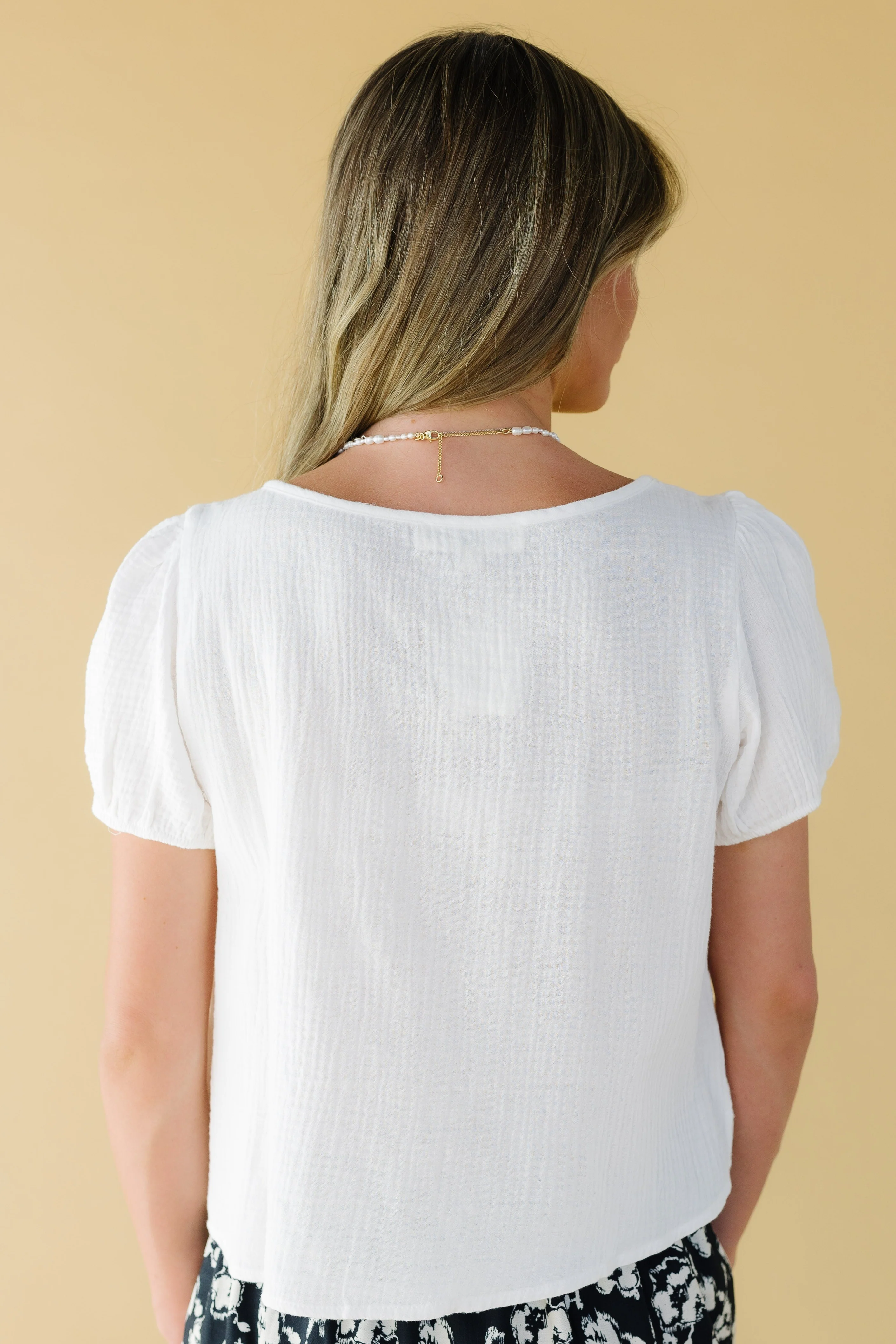 Brass & Roe Portland Gauze Top - Image 5