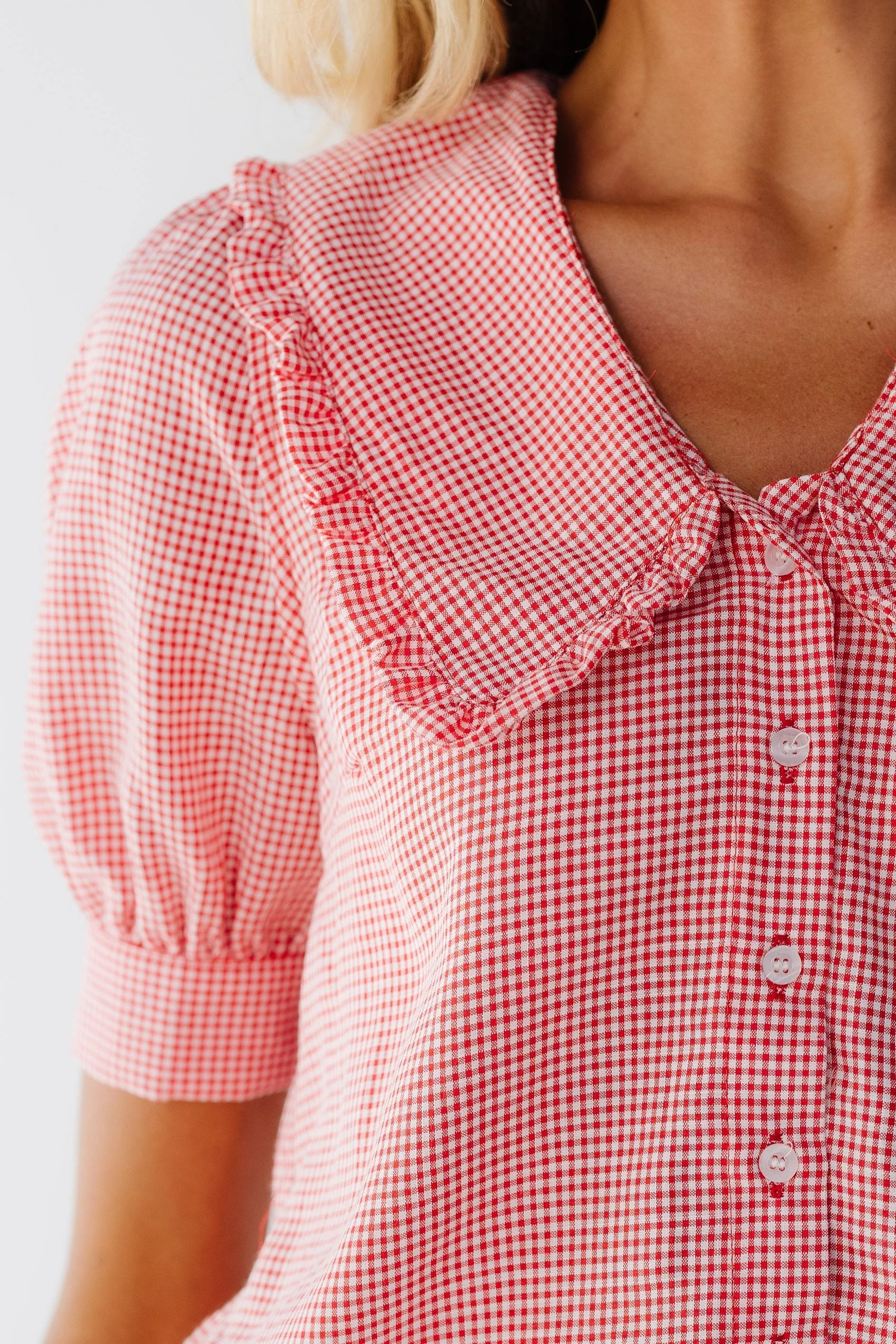 Brass & Roe Roe Collar Blouse - Image 7