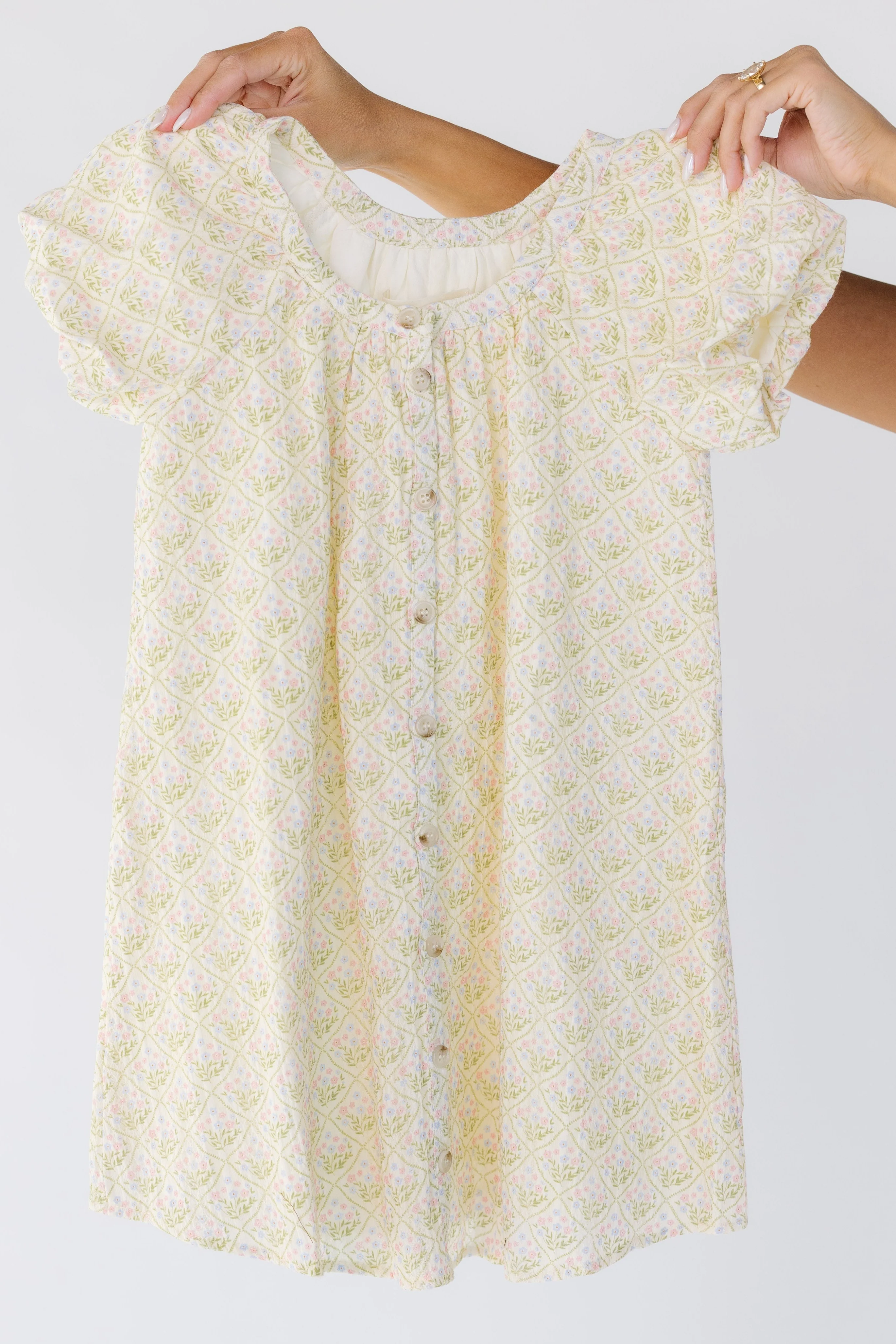 Brass & Roe Sweetie Button Down Girl's Dress - Image 3