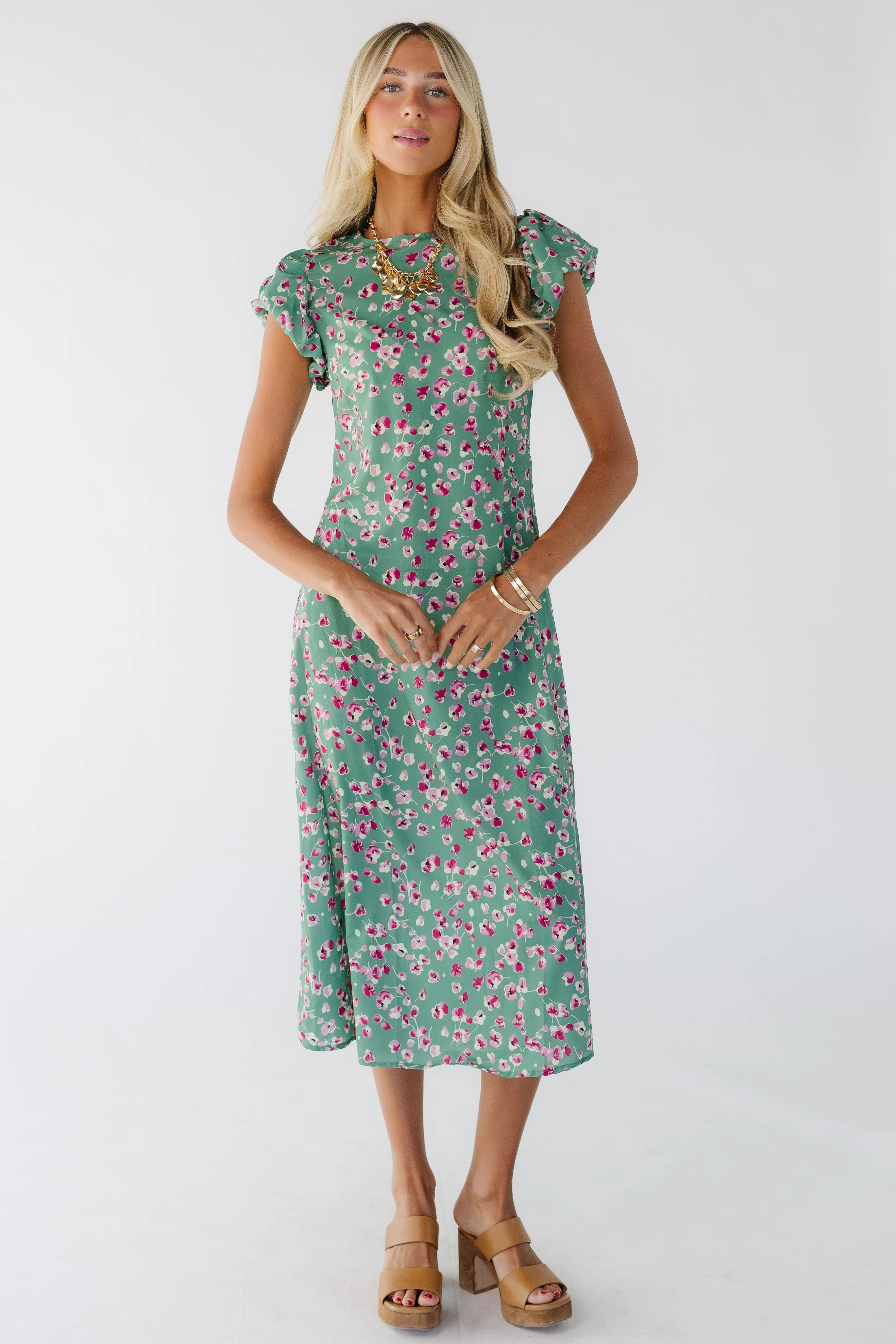 Brass & Roe Tamara Print Dress - Image 4