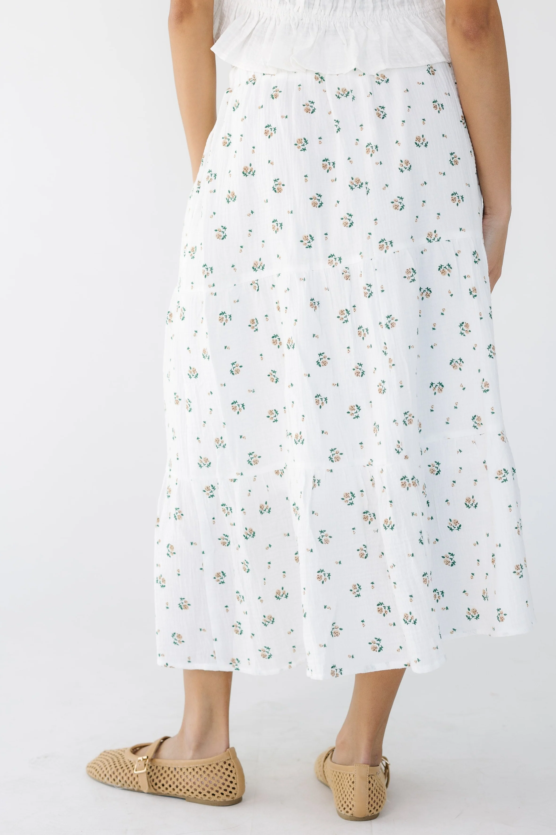 Brass & Roe Tess Gauze Skirt - Image 4