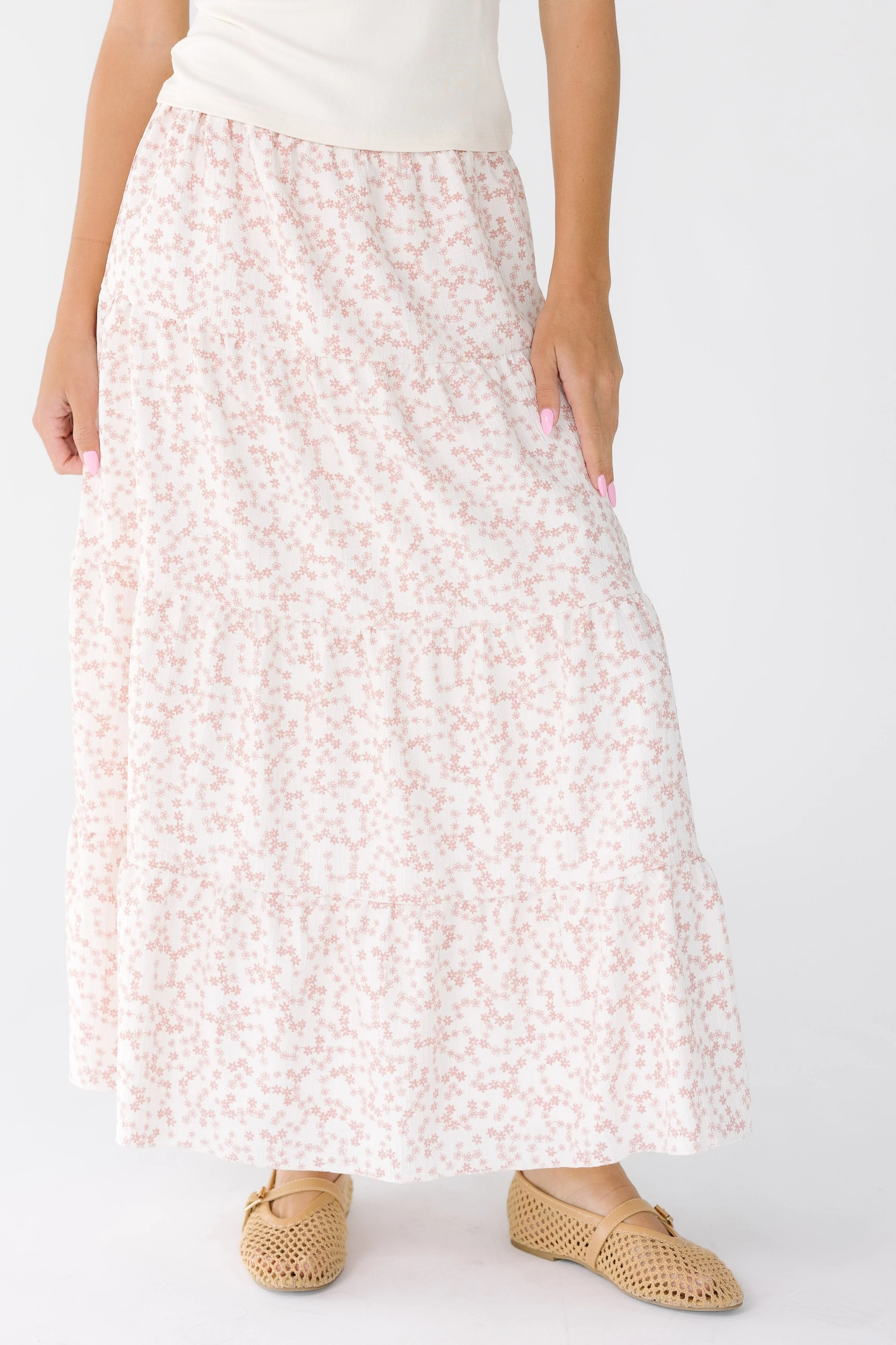 Brass & Roe Nelly Tiered Skirt