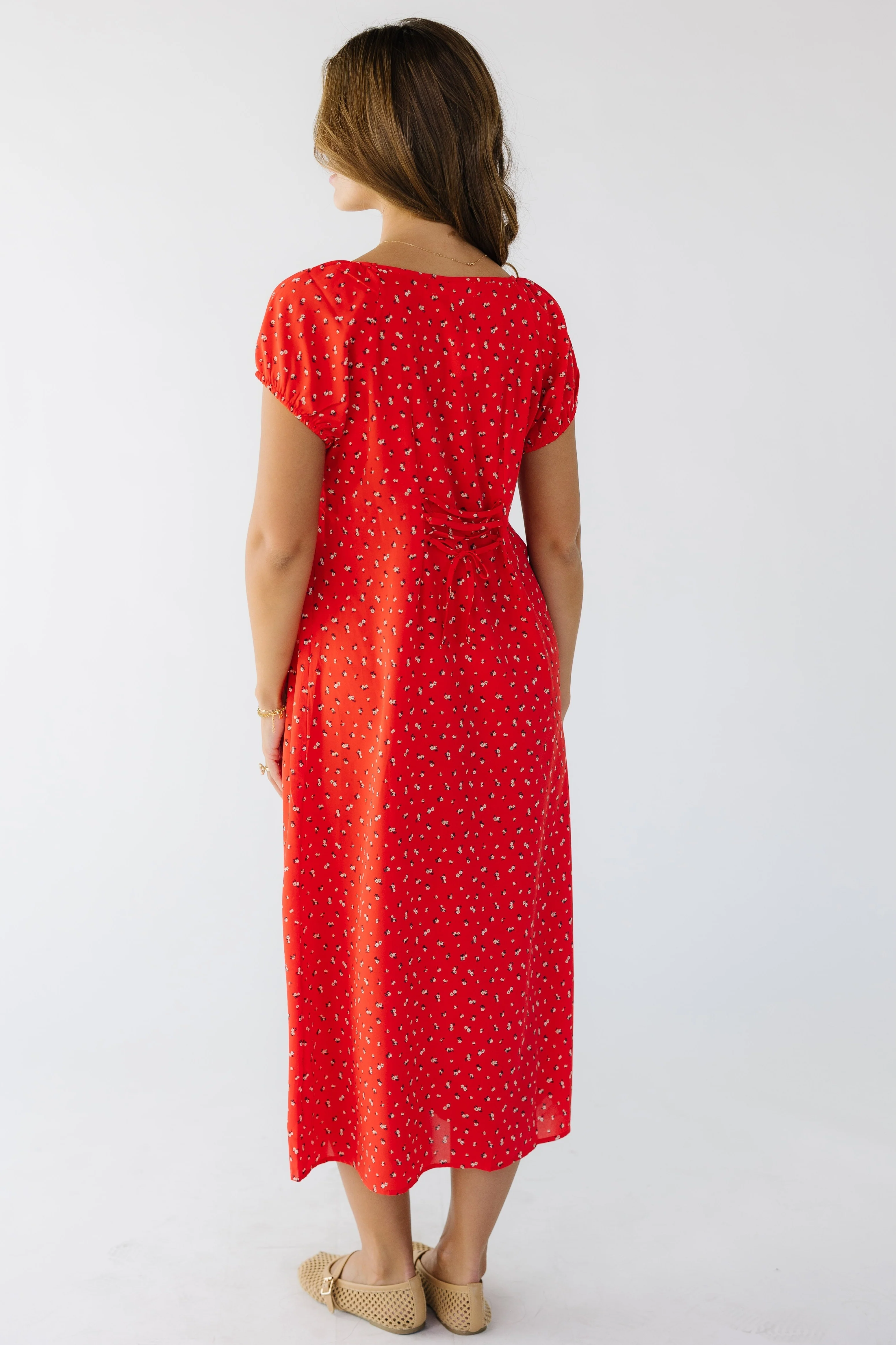 Brass & Roe The Bell Midi Dress - Image 5