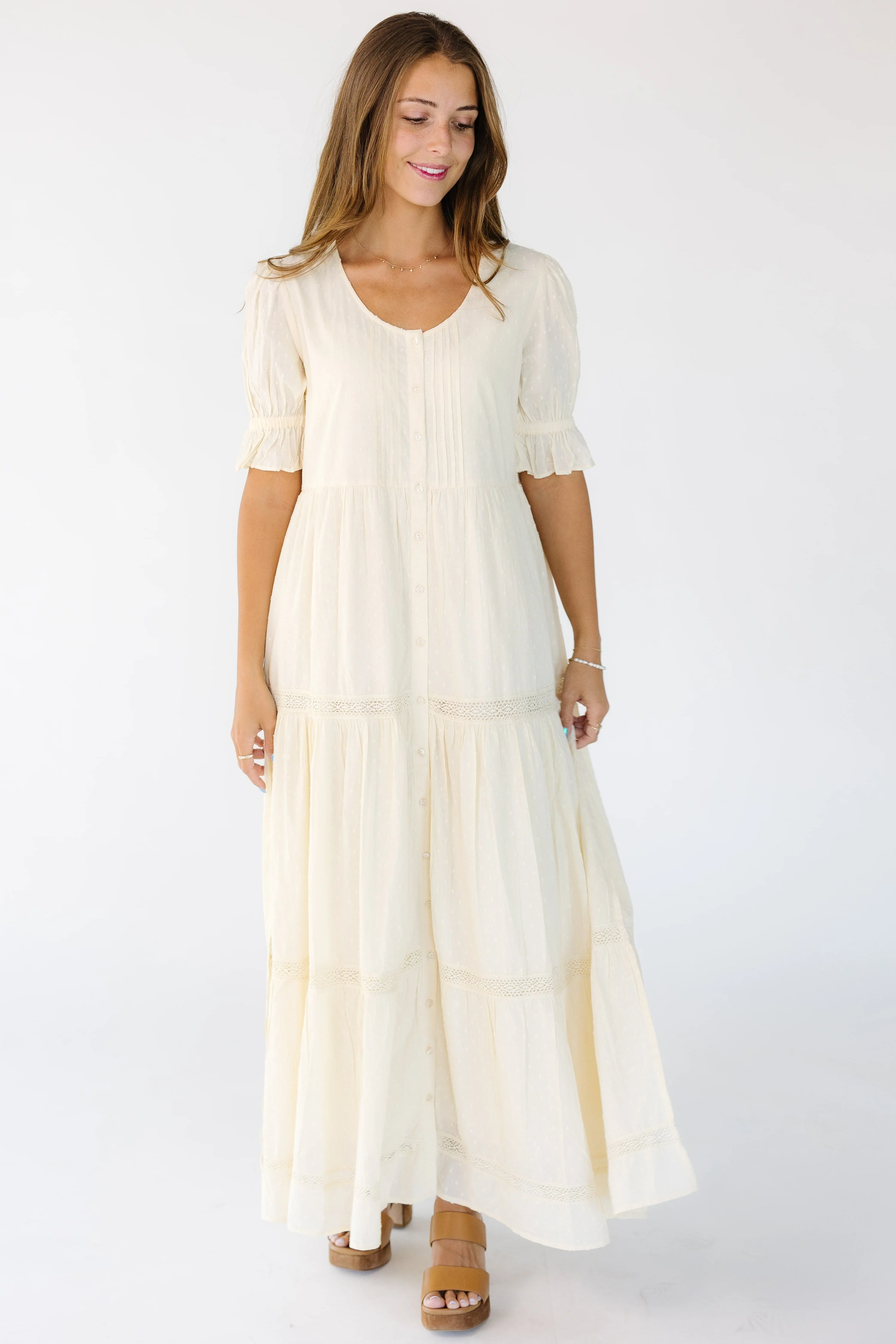 Citrus Cities Cream Dress