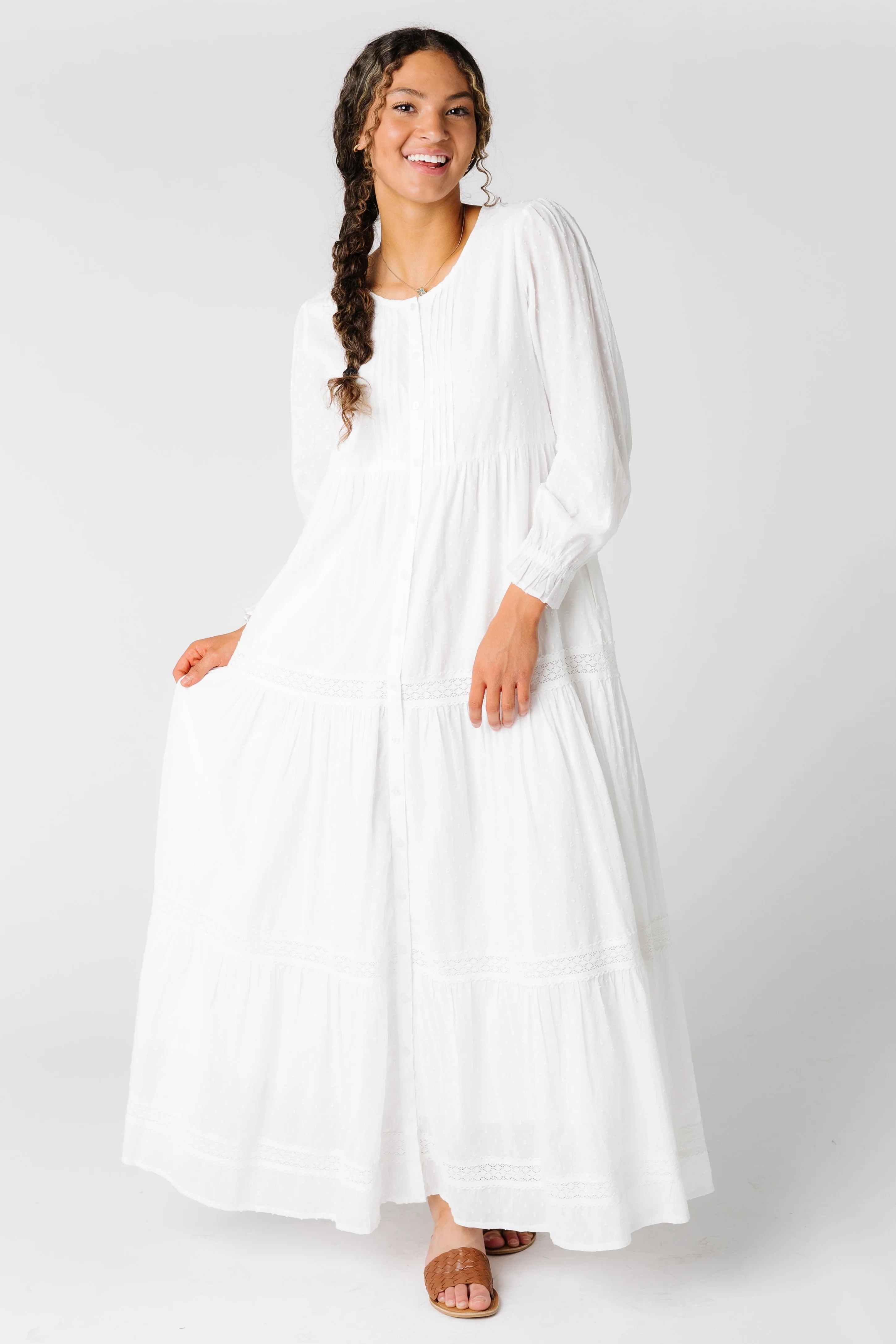 Citrus Cities White Dress - Image 3