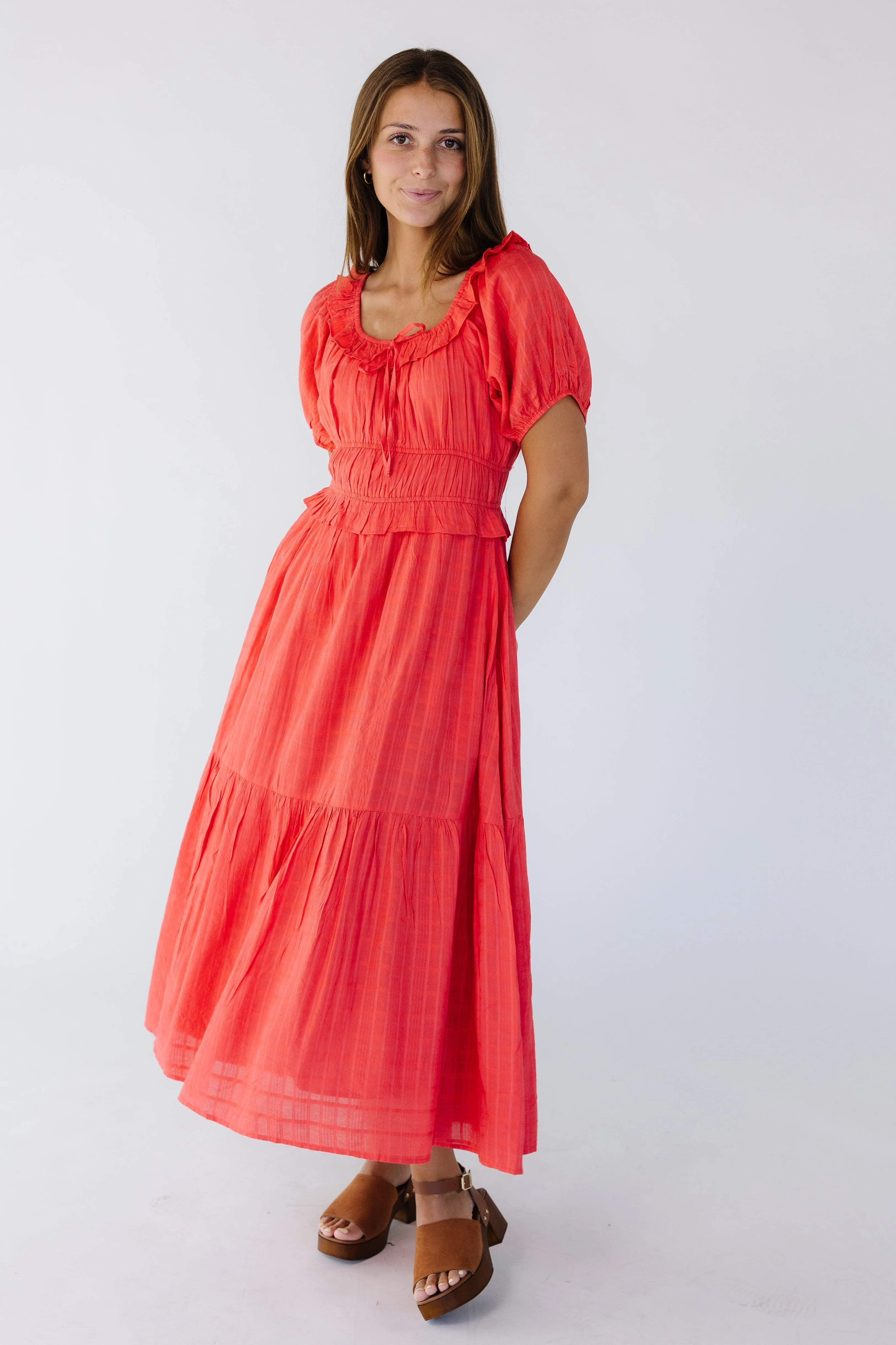 Citrus Jena Dress - Red - Image 3
