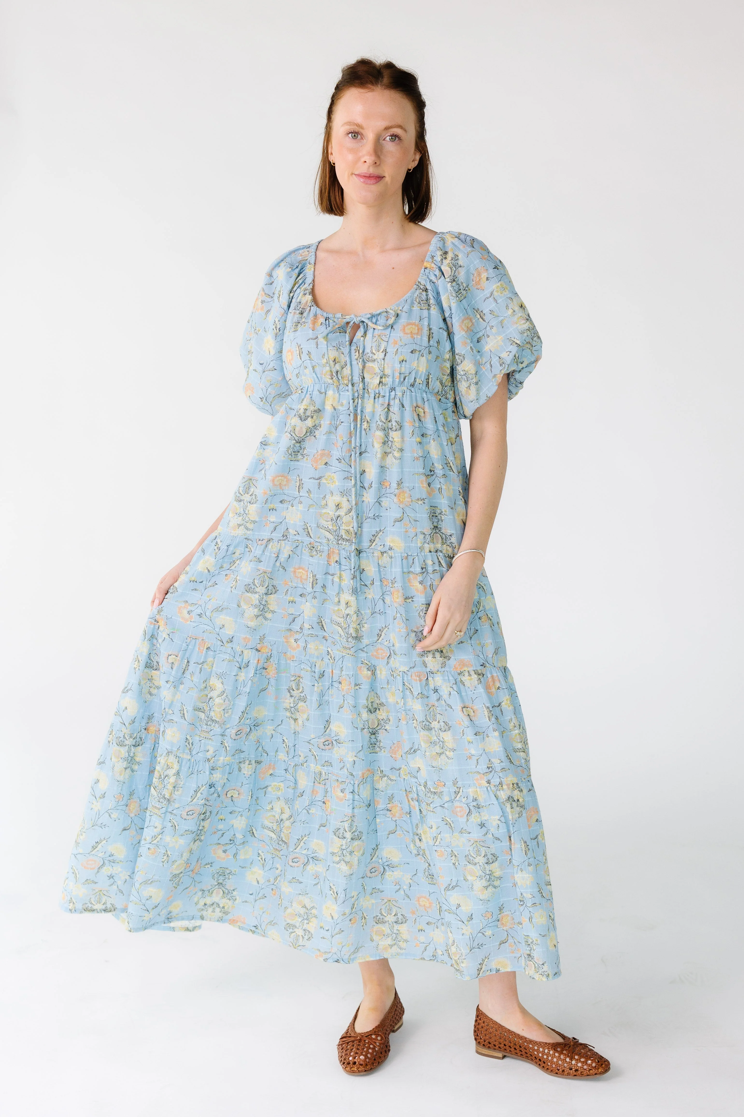 Citrus Spring Lyon Tiered Dress