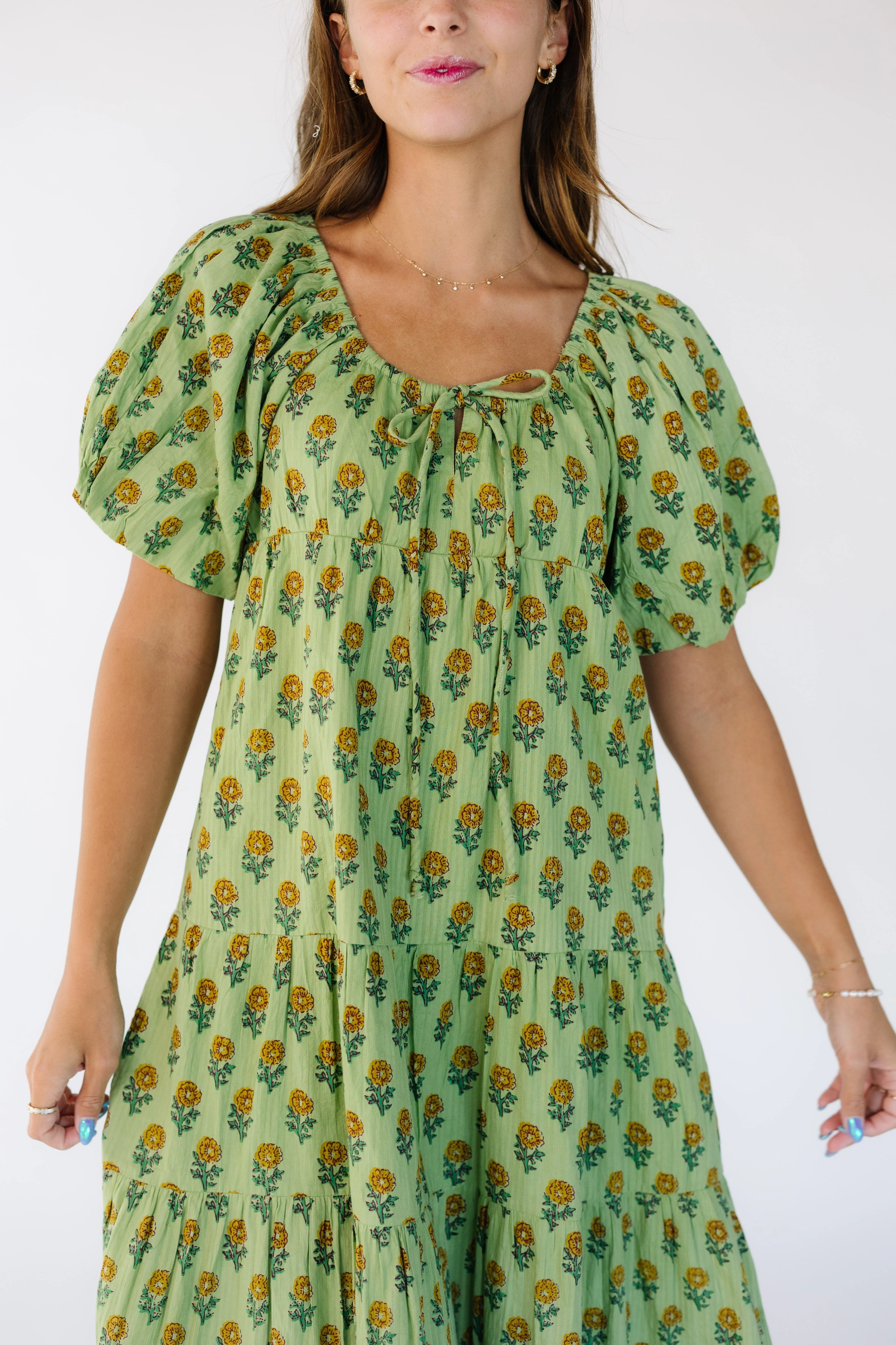 Citrus Spring Lyon Tiered Dress - Image 7