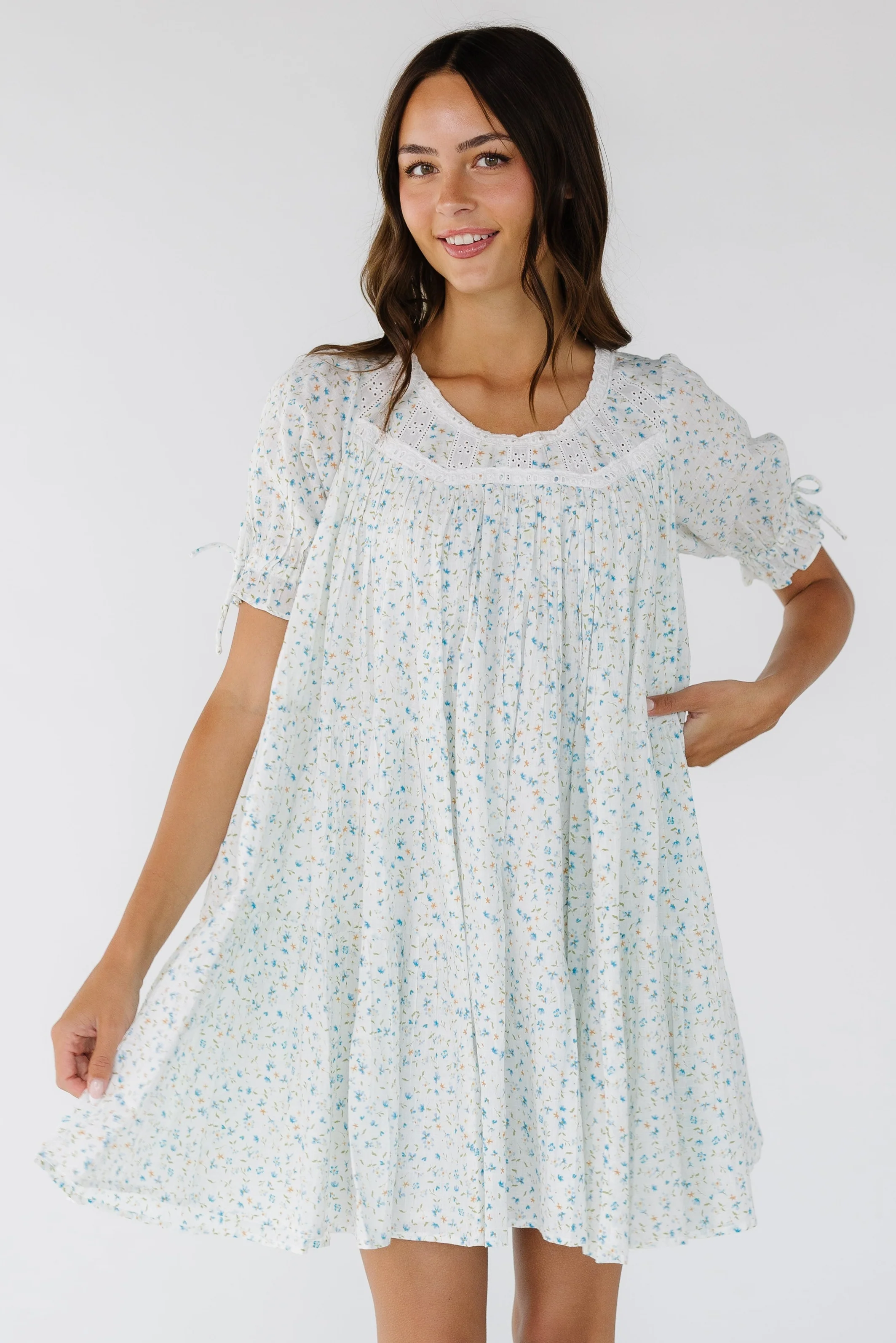 Citrus Spring Take Me Out Dress - Floral Print - Image 3