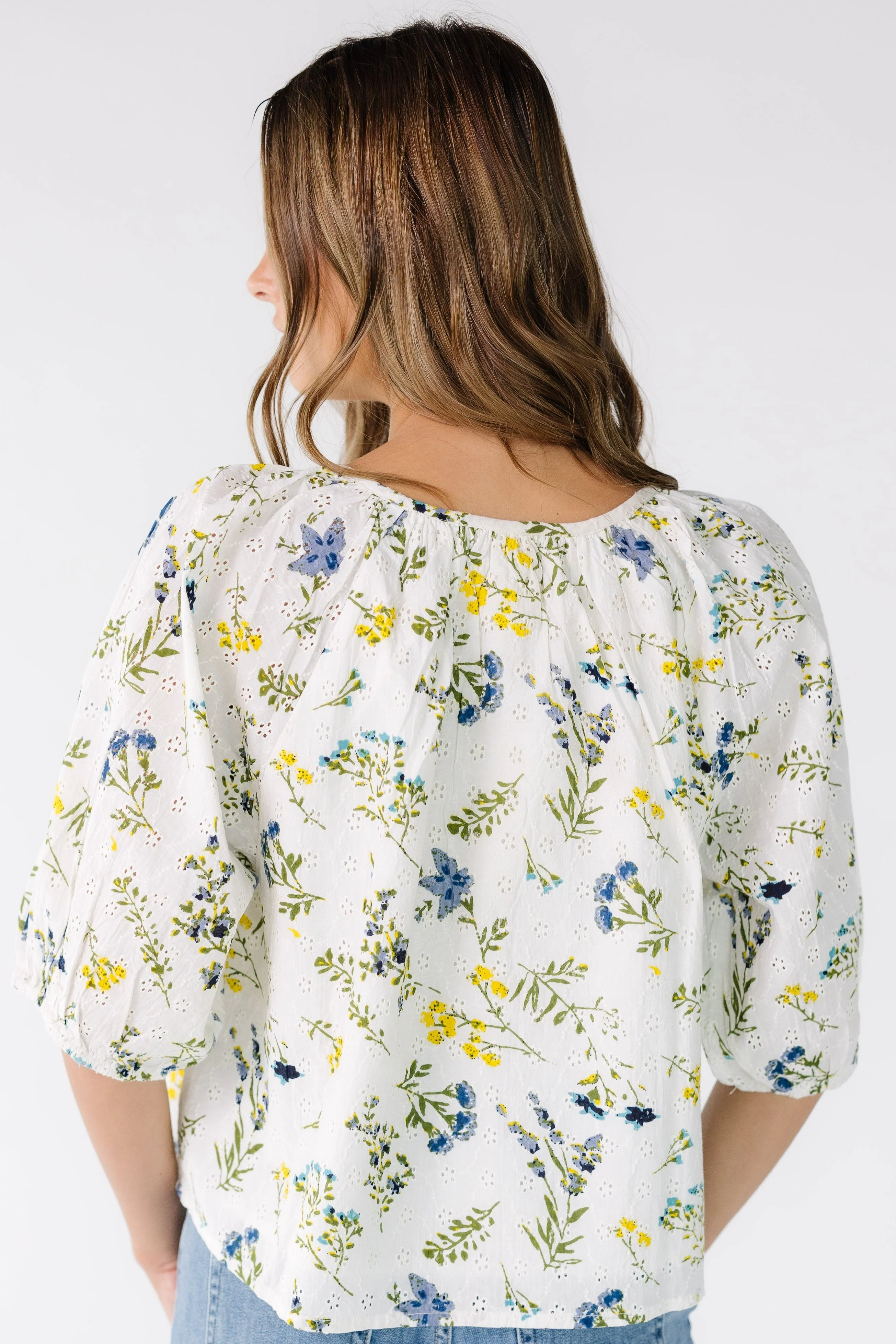 Citrus The Blooming Eyelet Top - Image 3