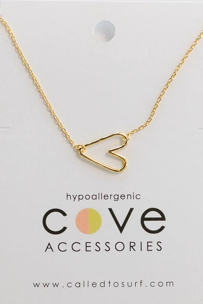 Cove Heart of Gold Necklace