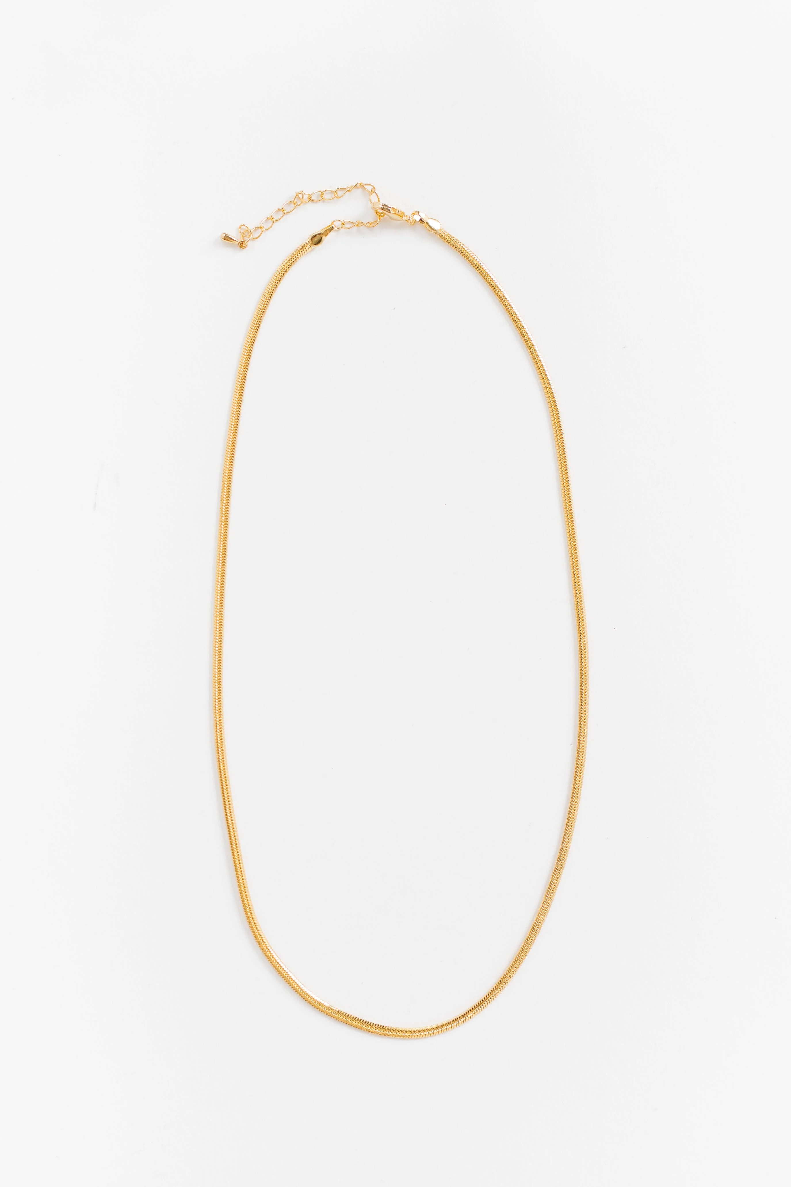 Cove Necklace Serpentine Gold