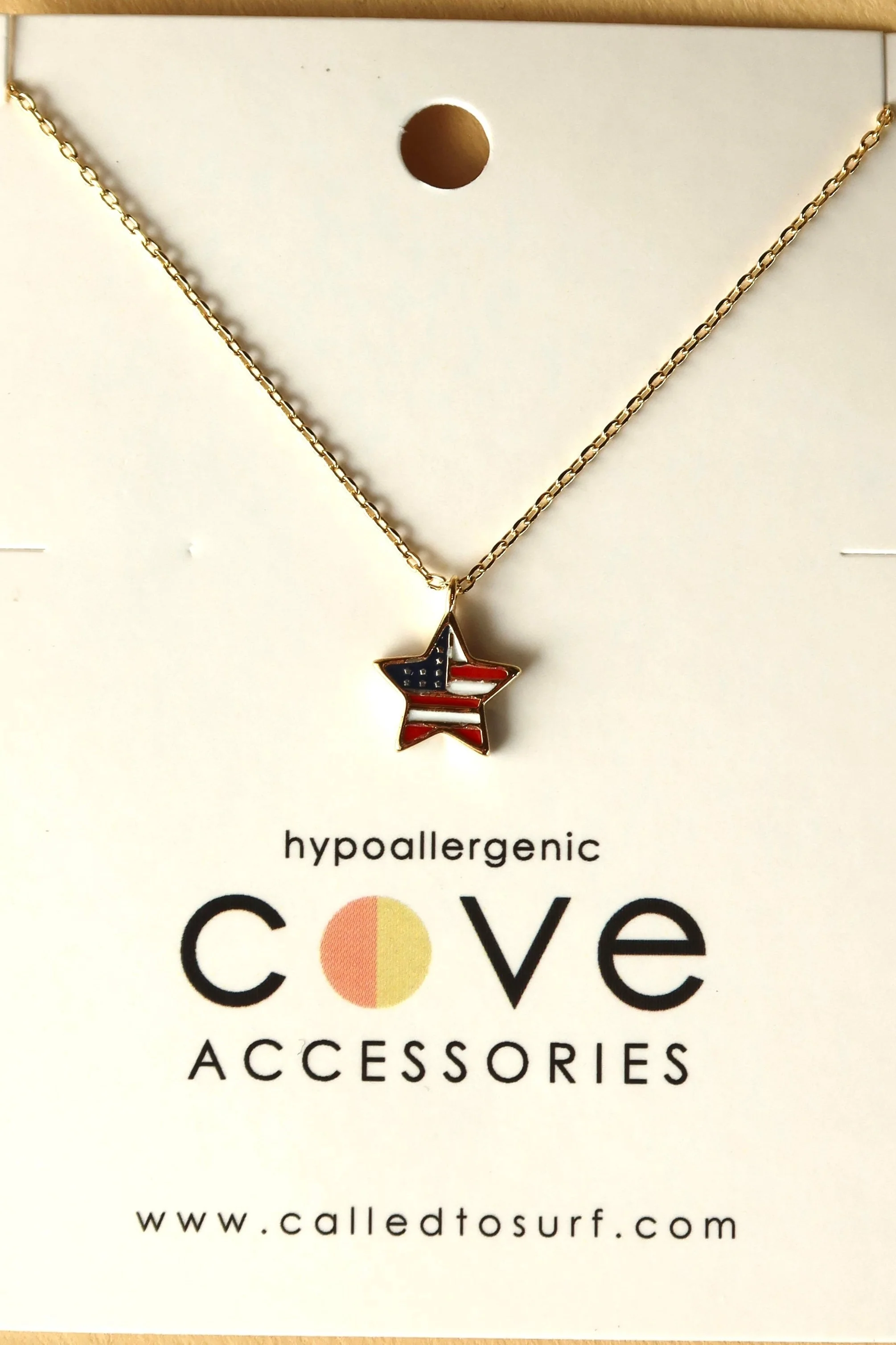 Cove Necklace - Stars & Stripes
