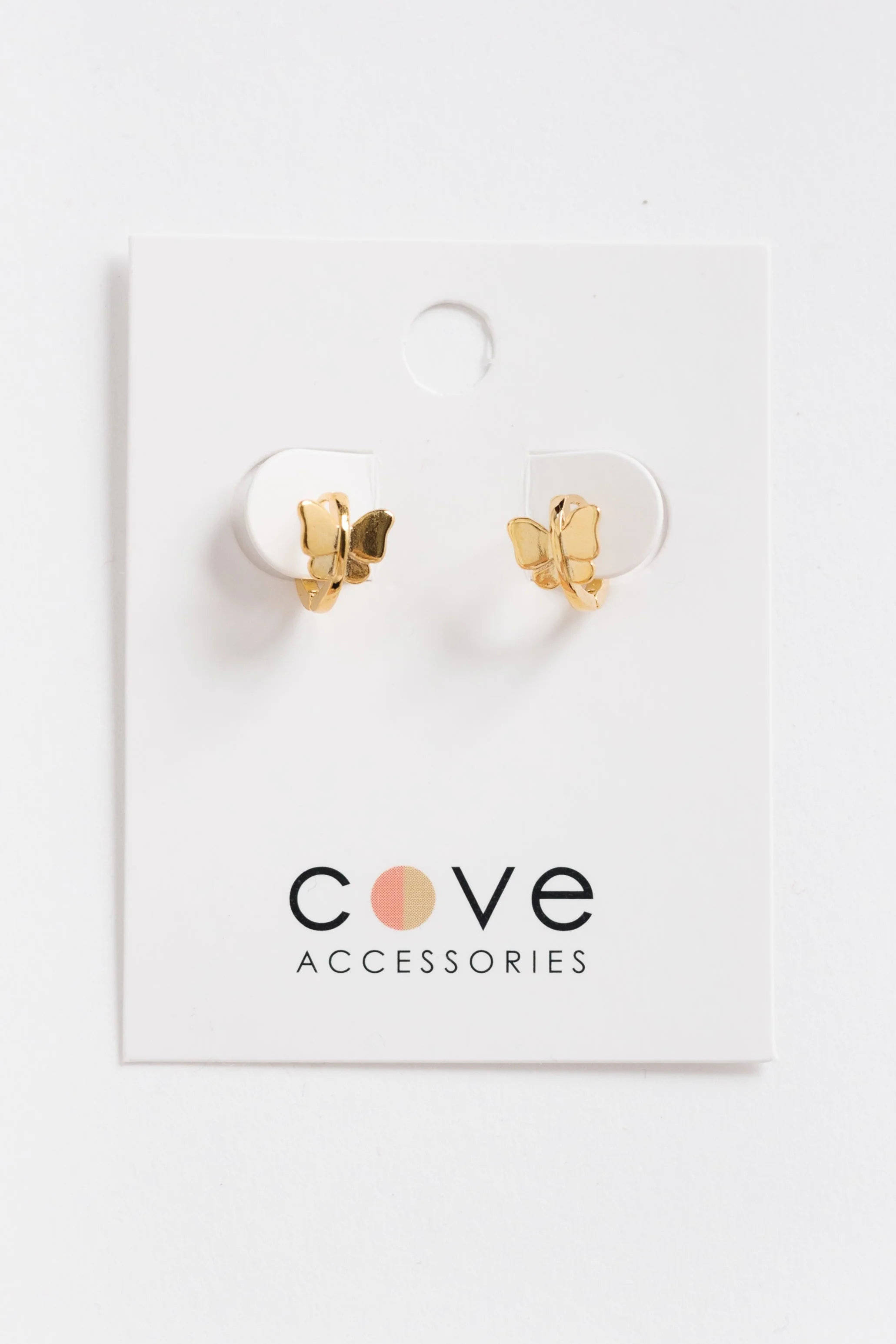 Cove Petite Butterfly Huggies - Image 3