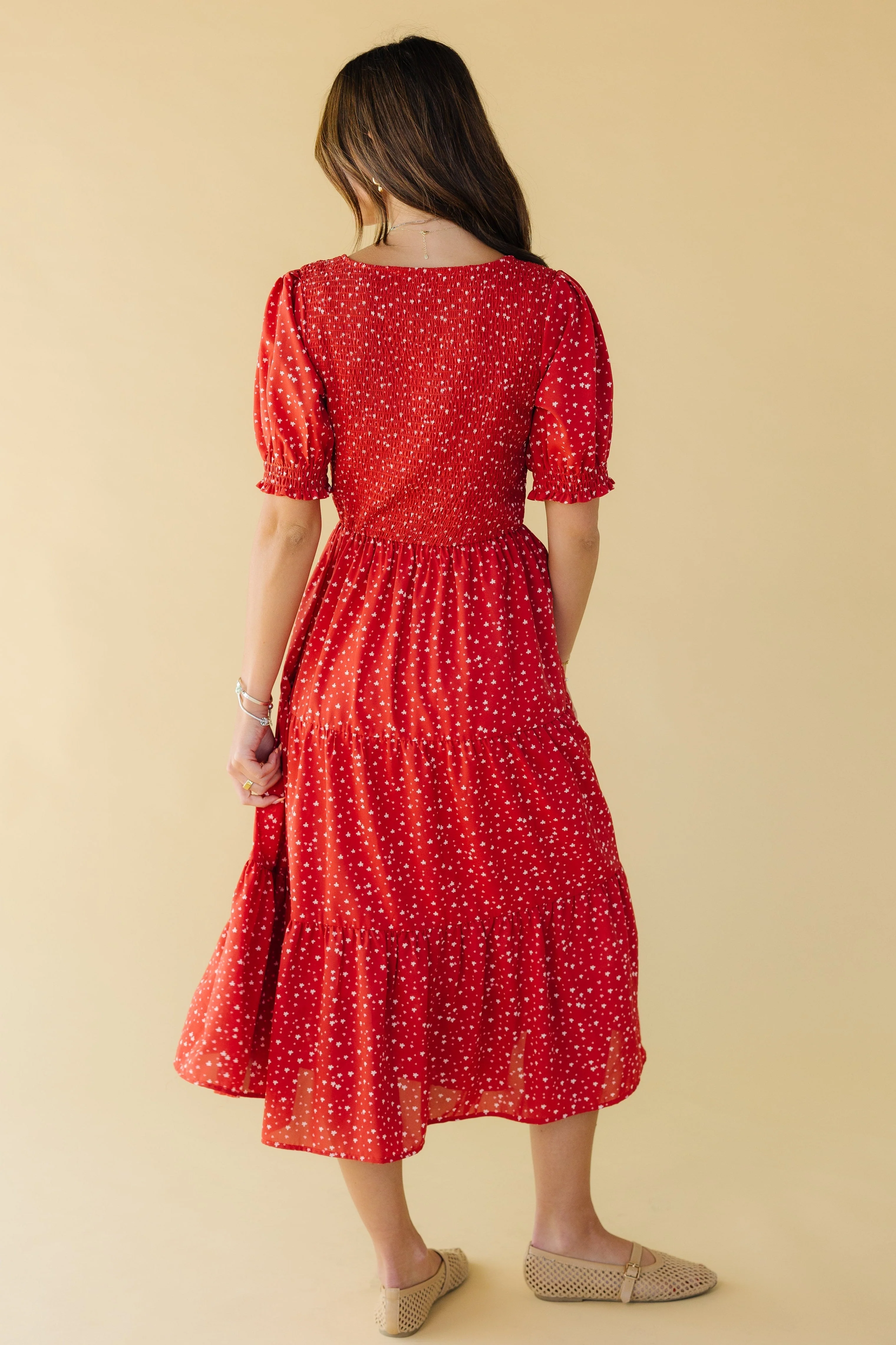 Brass & Roe Alison Smocked Dress - Image 5