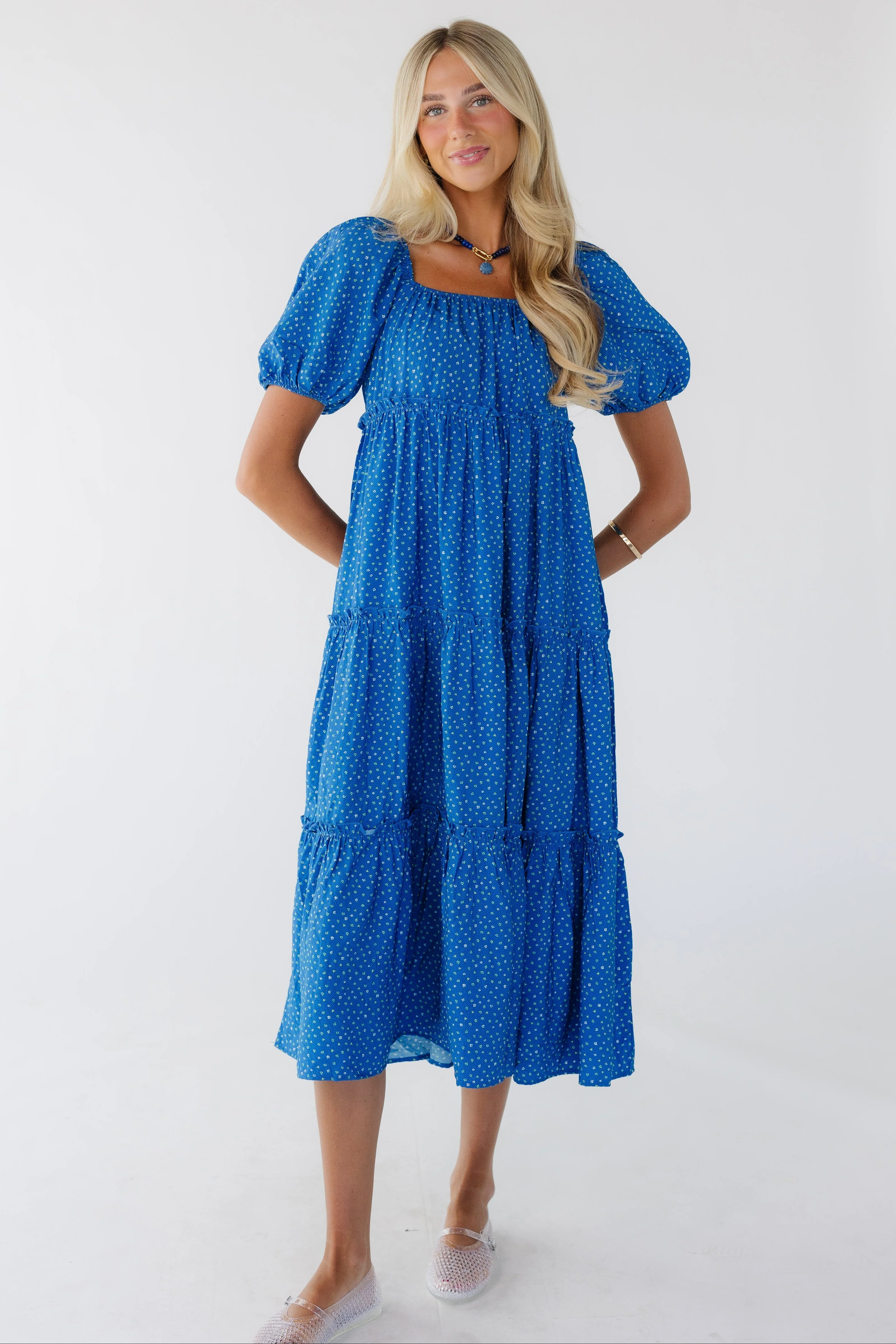 Brass & Roe Charity Tiered Dress - Image 2