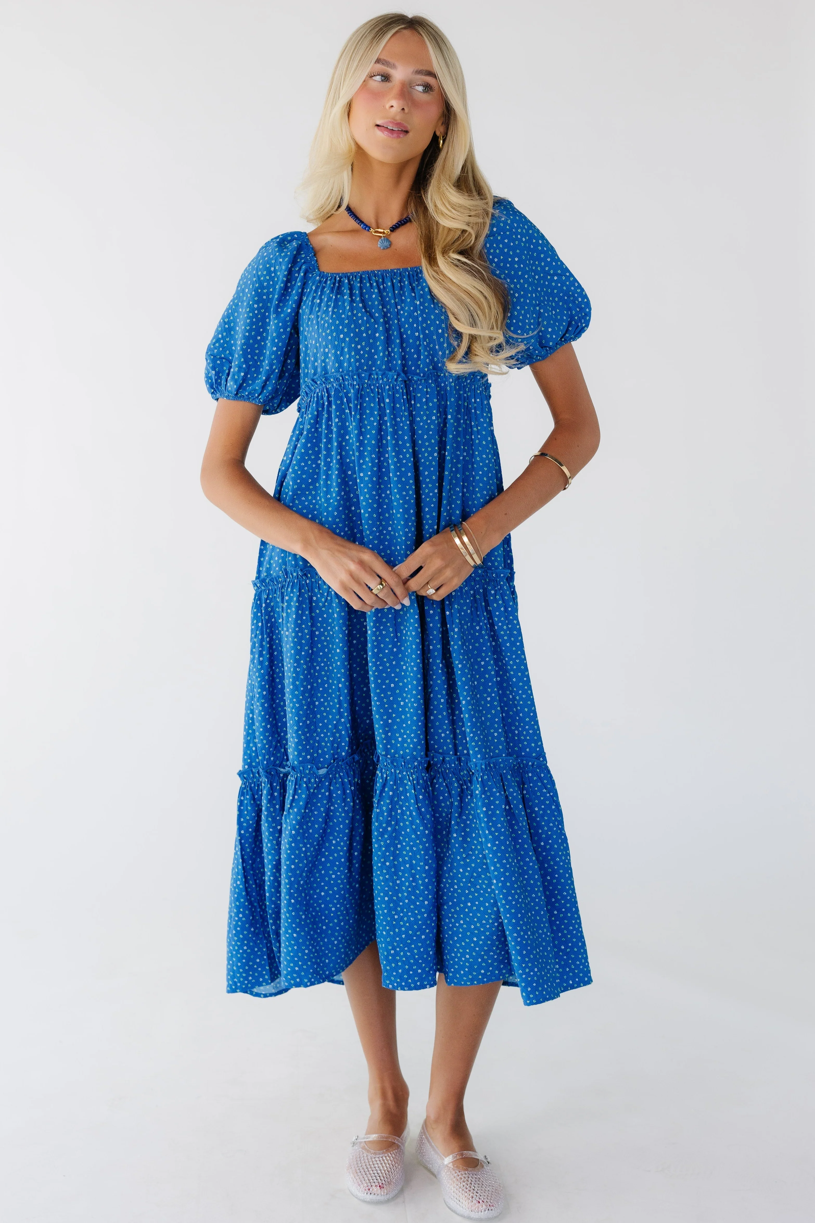 Brass & Roe Charity Tiered Dress - Image 5