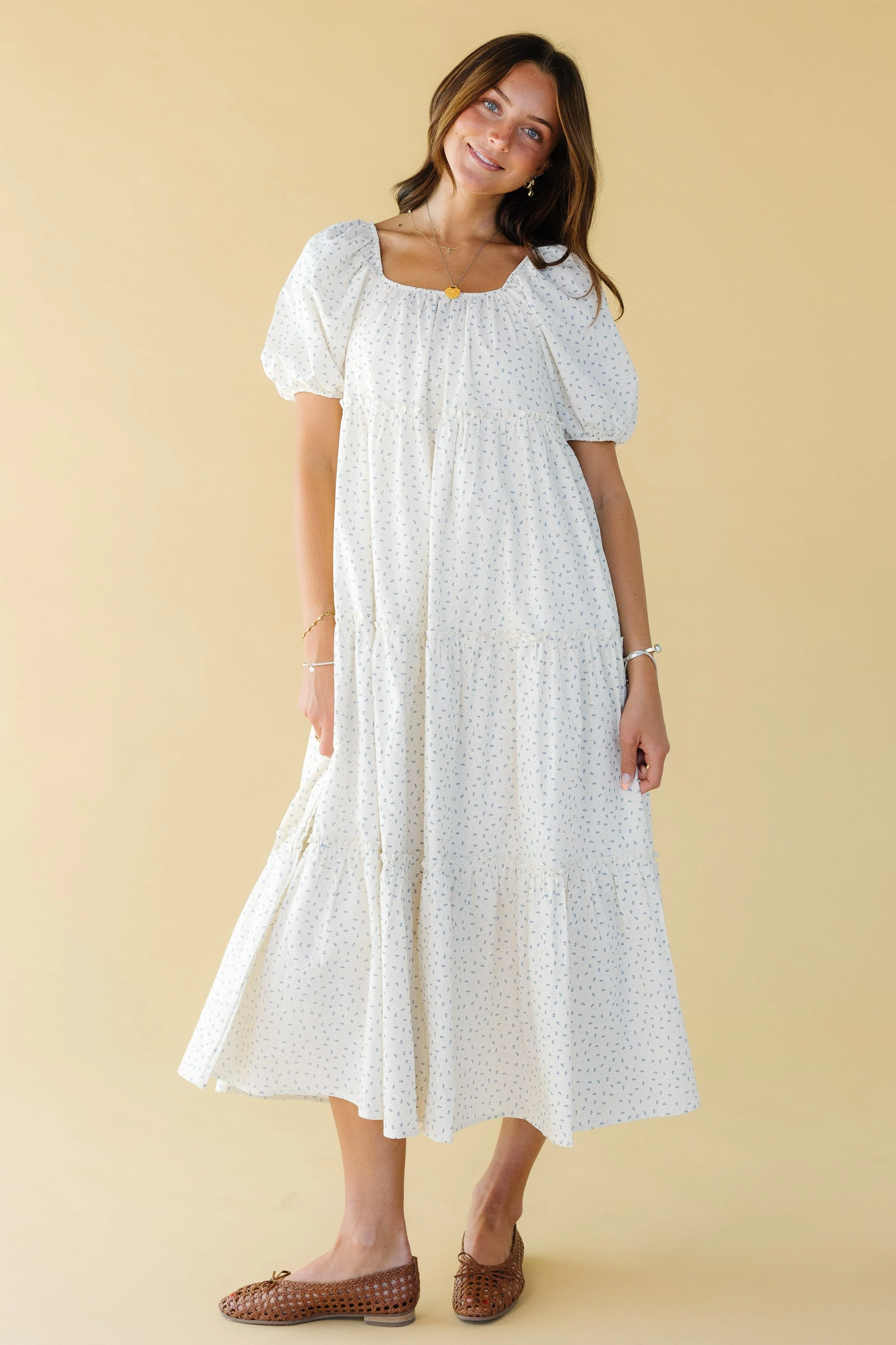 Brass & Roe Charity Tiered Dress - Image 9