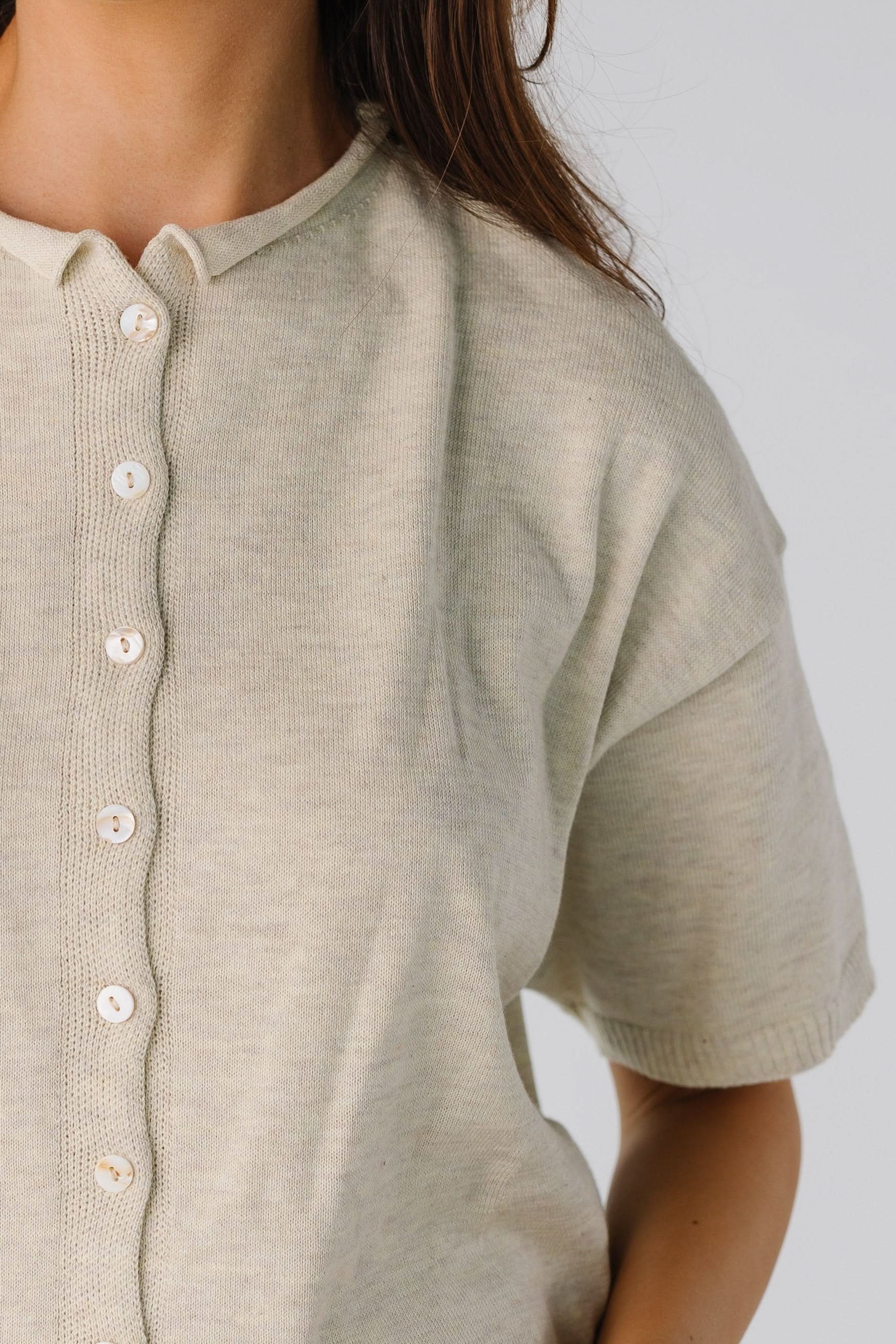Button Down Knit Top - Image 20