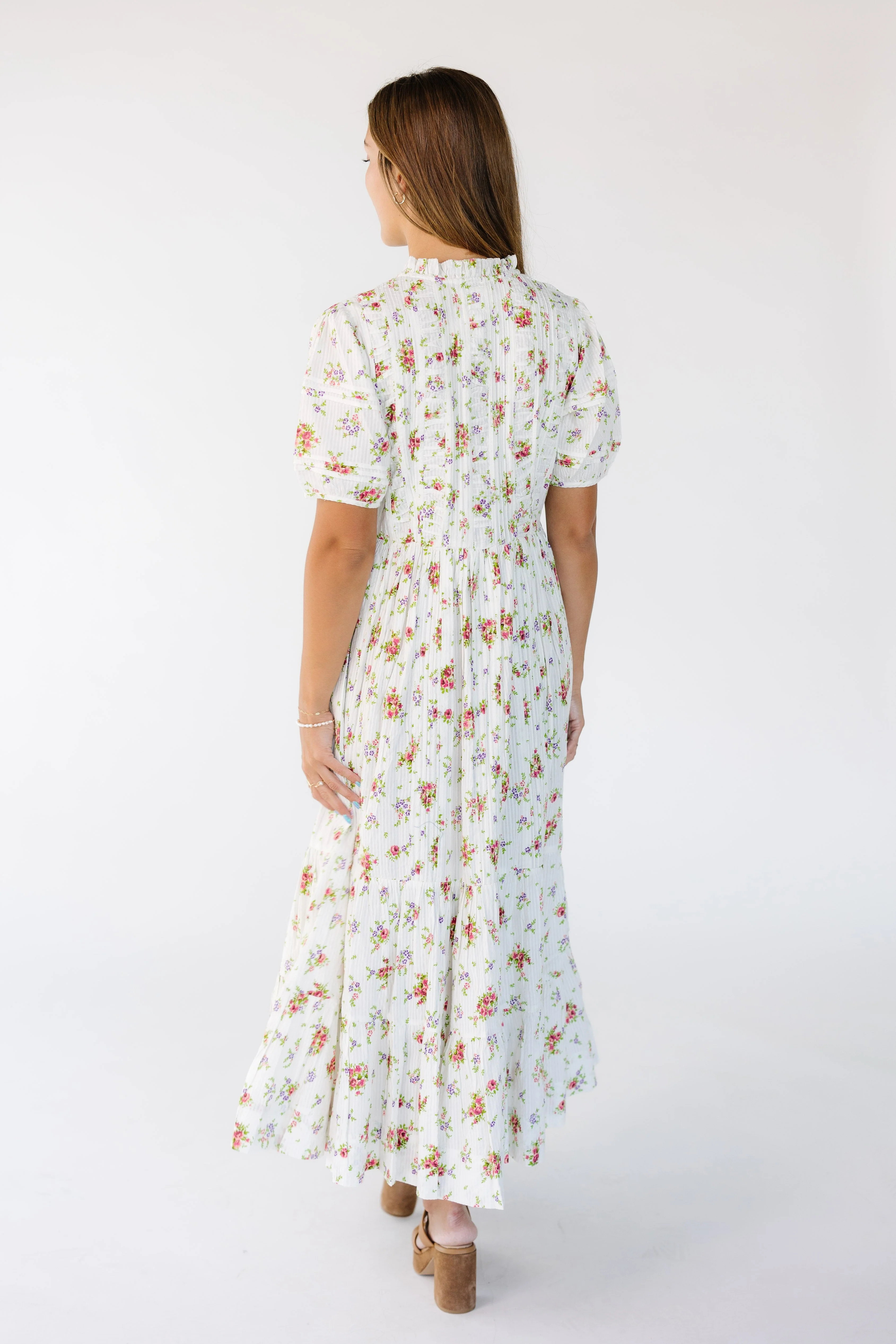 Citrus Flower Fields Maxi Dress - Image 14