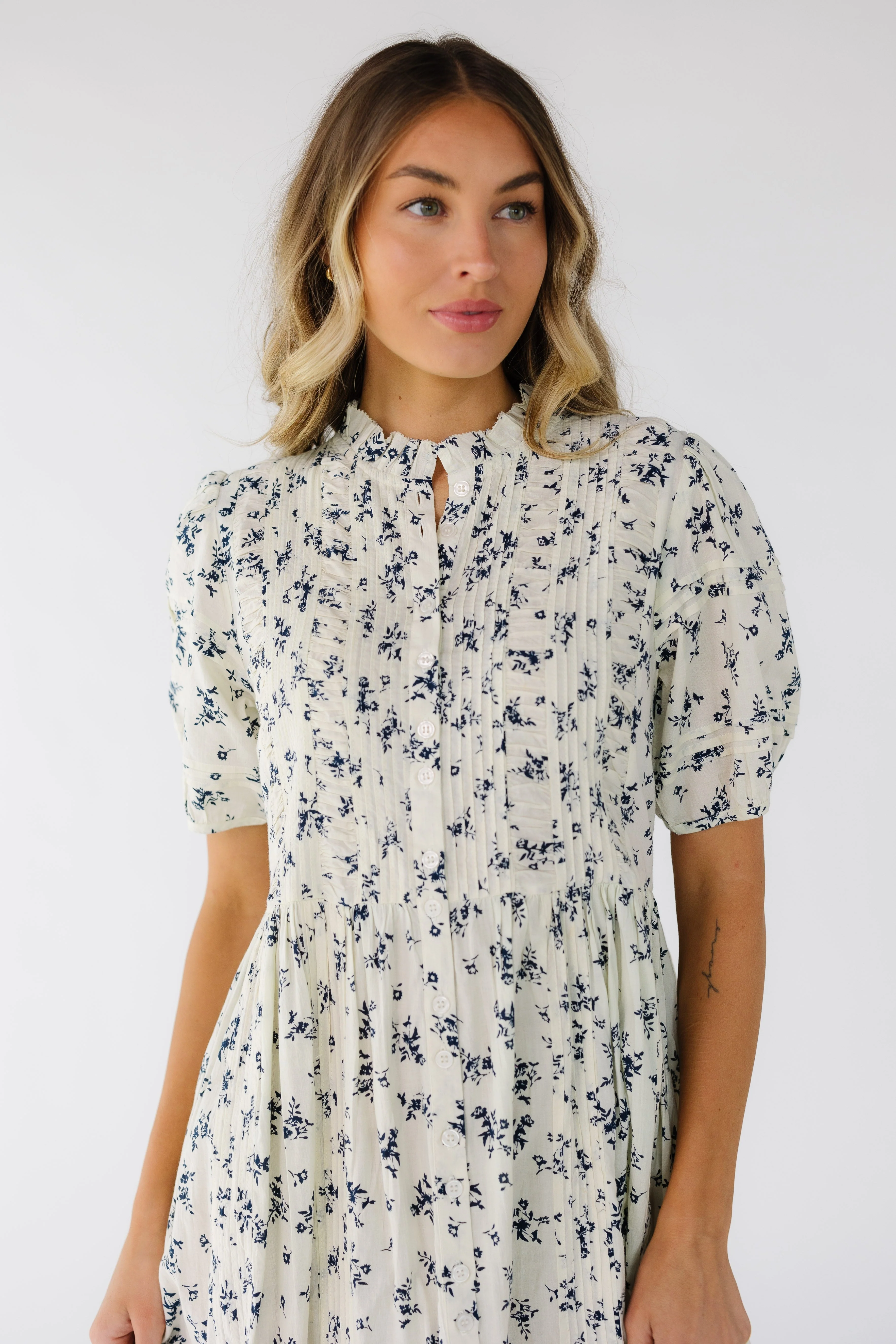 Citrus Flower Fields Maxi Dress - Image 5