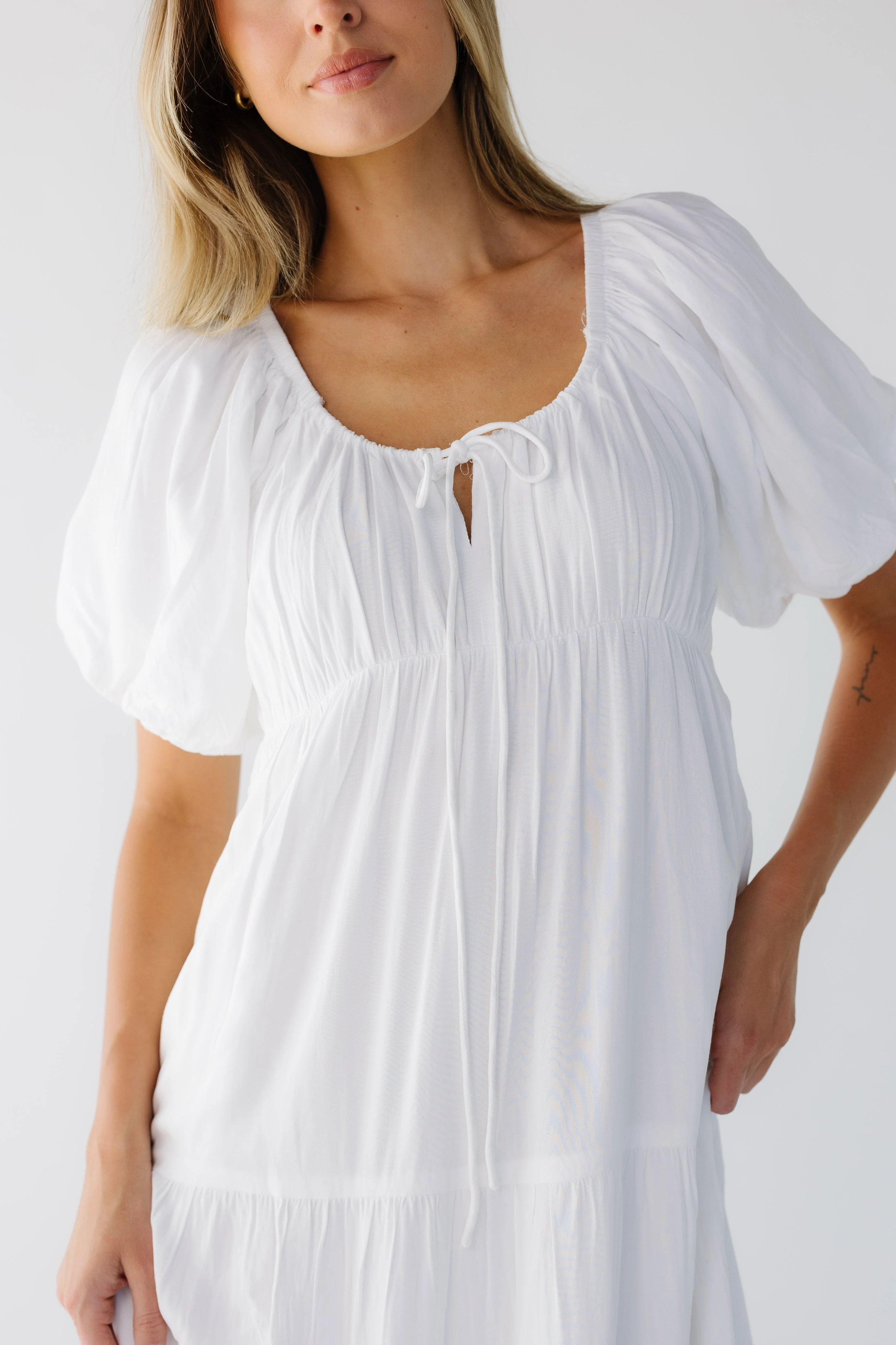 Citrus Lyon Tier Eyelet Dress - Image 4