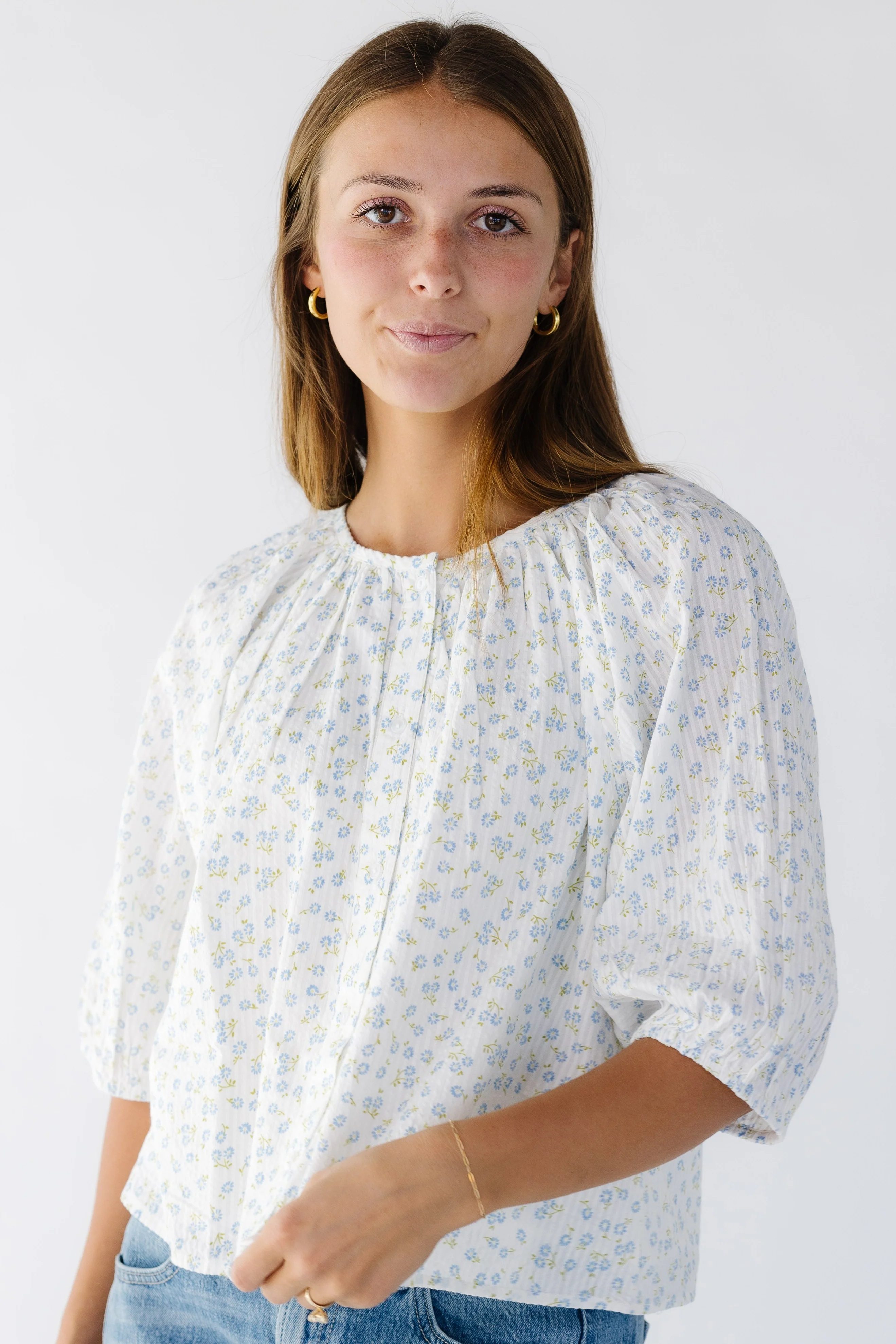 Citrus Southtown Button Top - Image 5