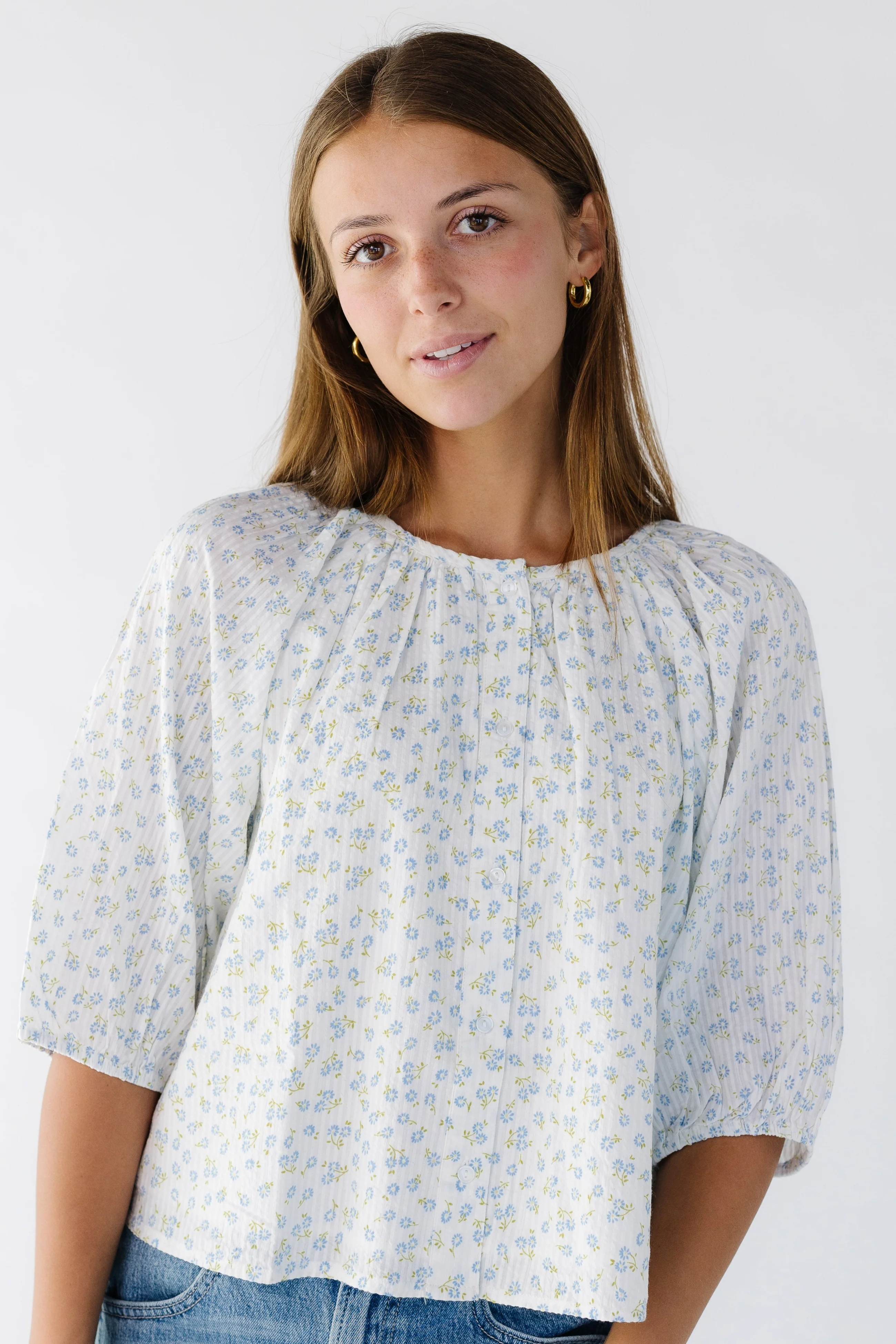 Citrus Southtown Button Top - Image 6