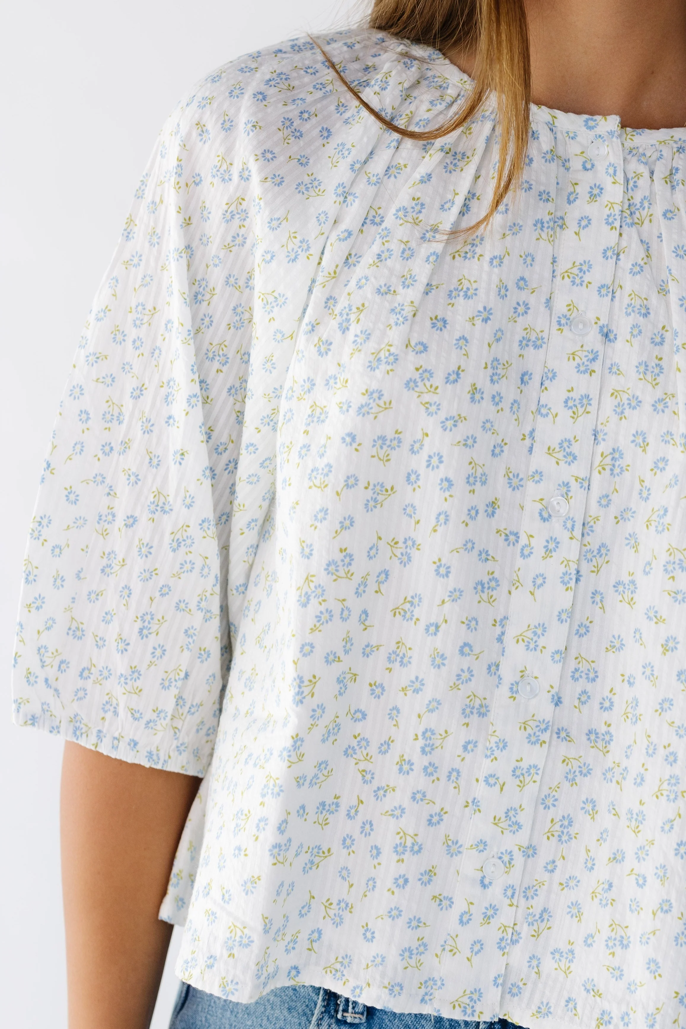 Citrus Southtown Button Top - Image 7