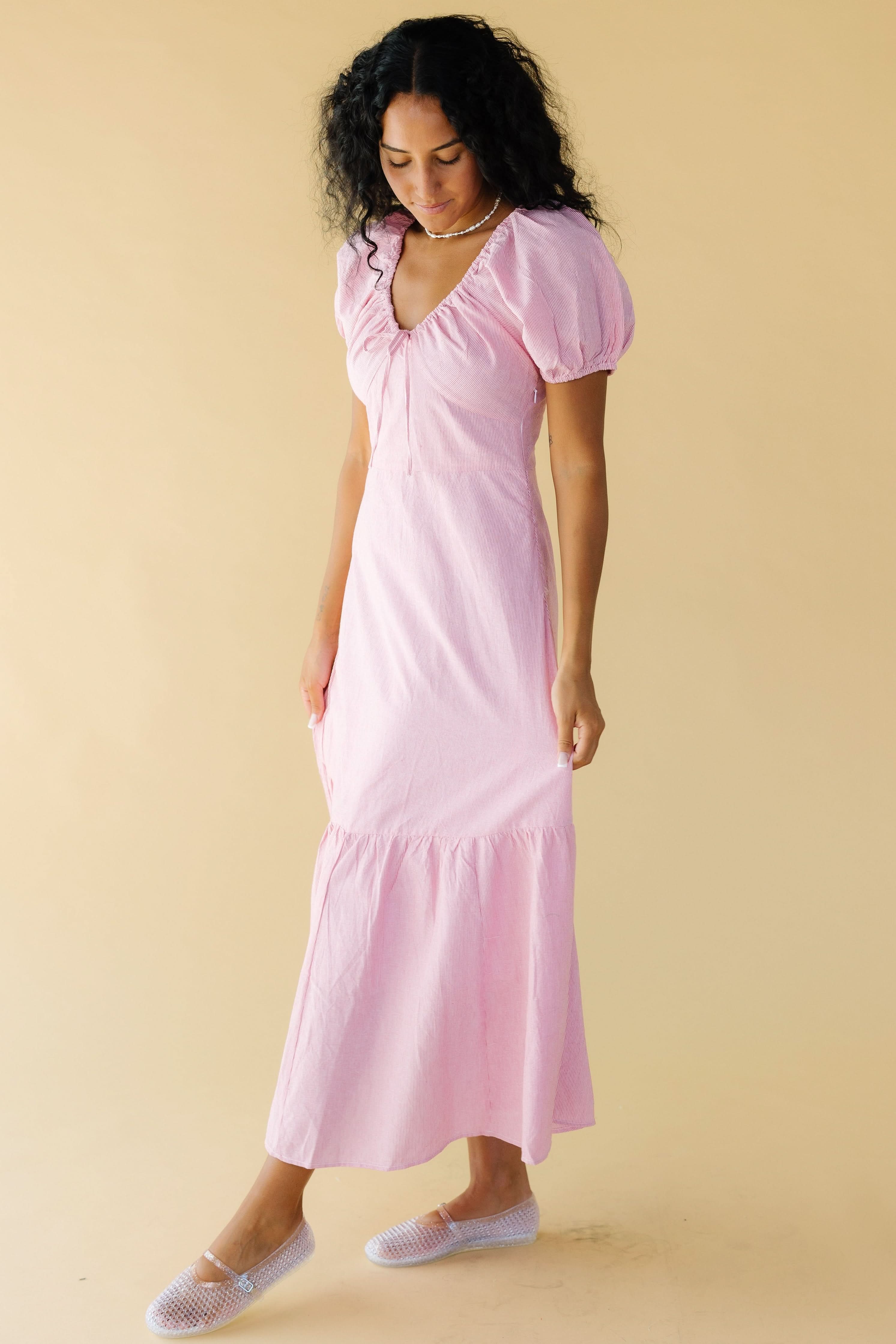 Citrus Alba Stripe Dress - Image 4