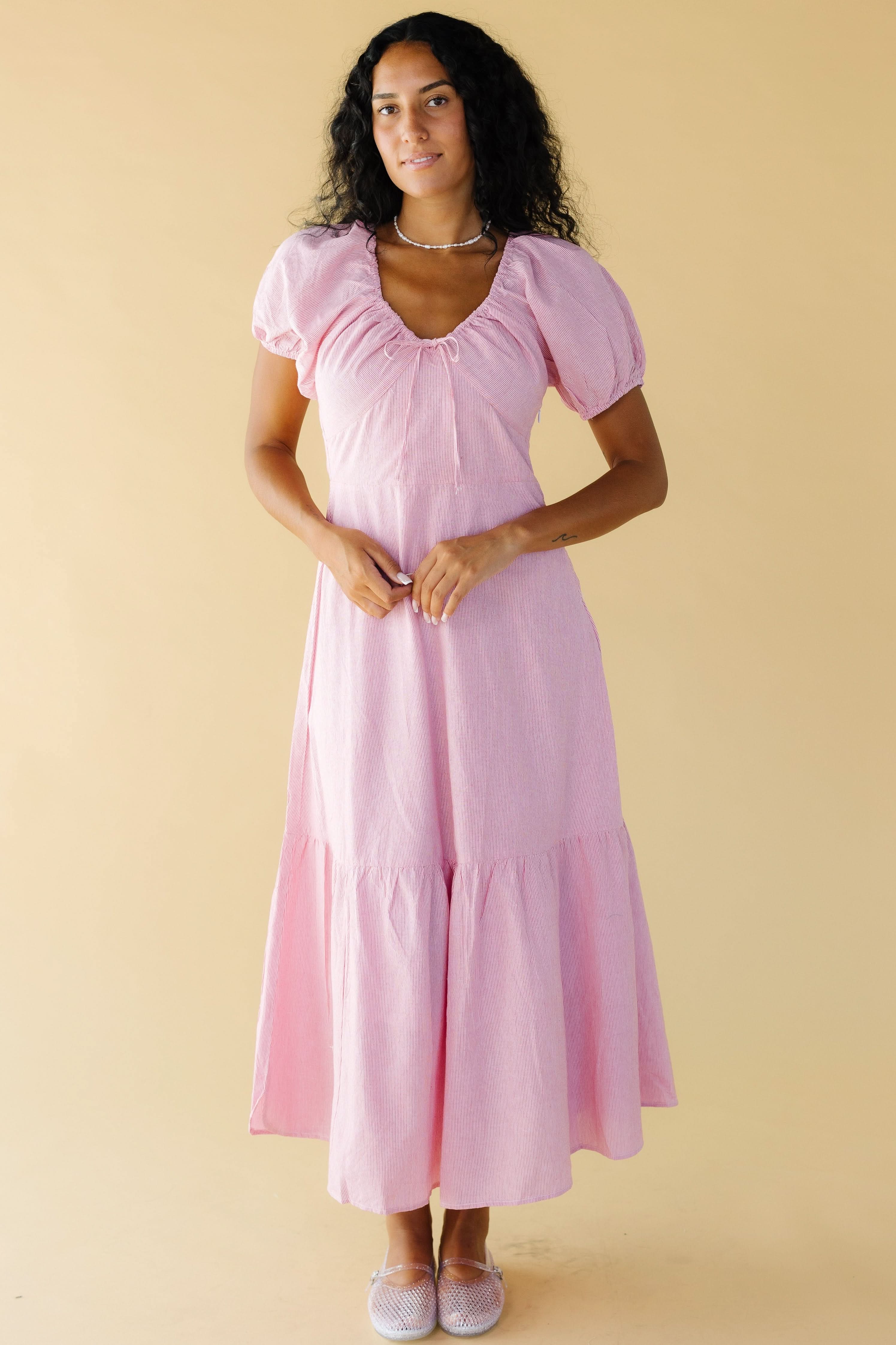 Citrus Alba Stripe Dress - Image 5